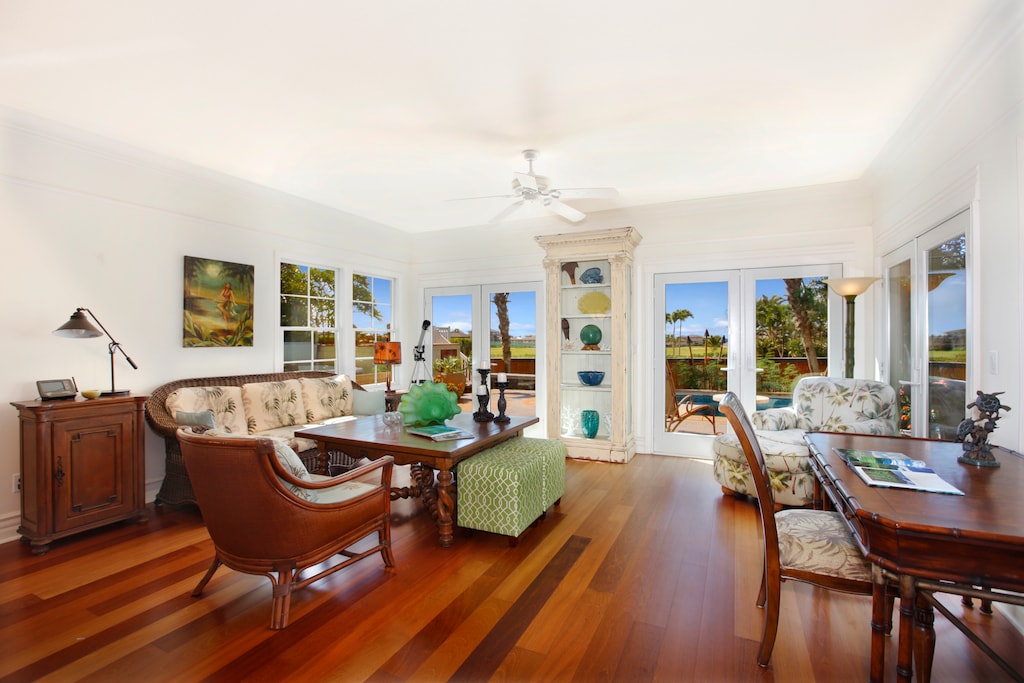 Classic charm meets comfort in this open and inviting living space.