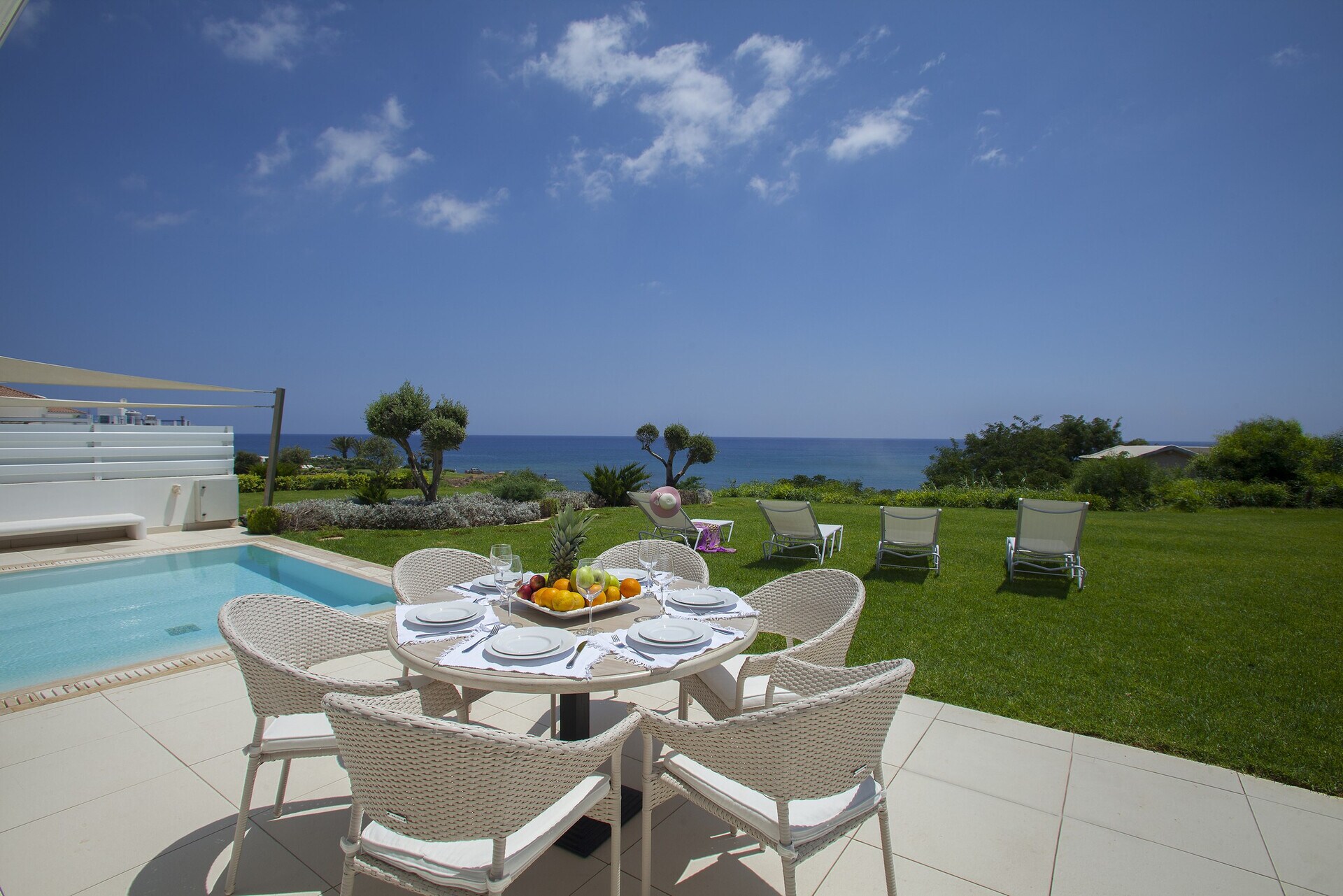 Property Image 1 - Imagine Your Family Renting This Luxury Beachfront Villa, Pernera Villa 1541