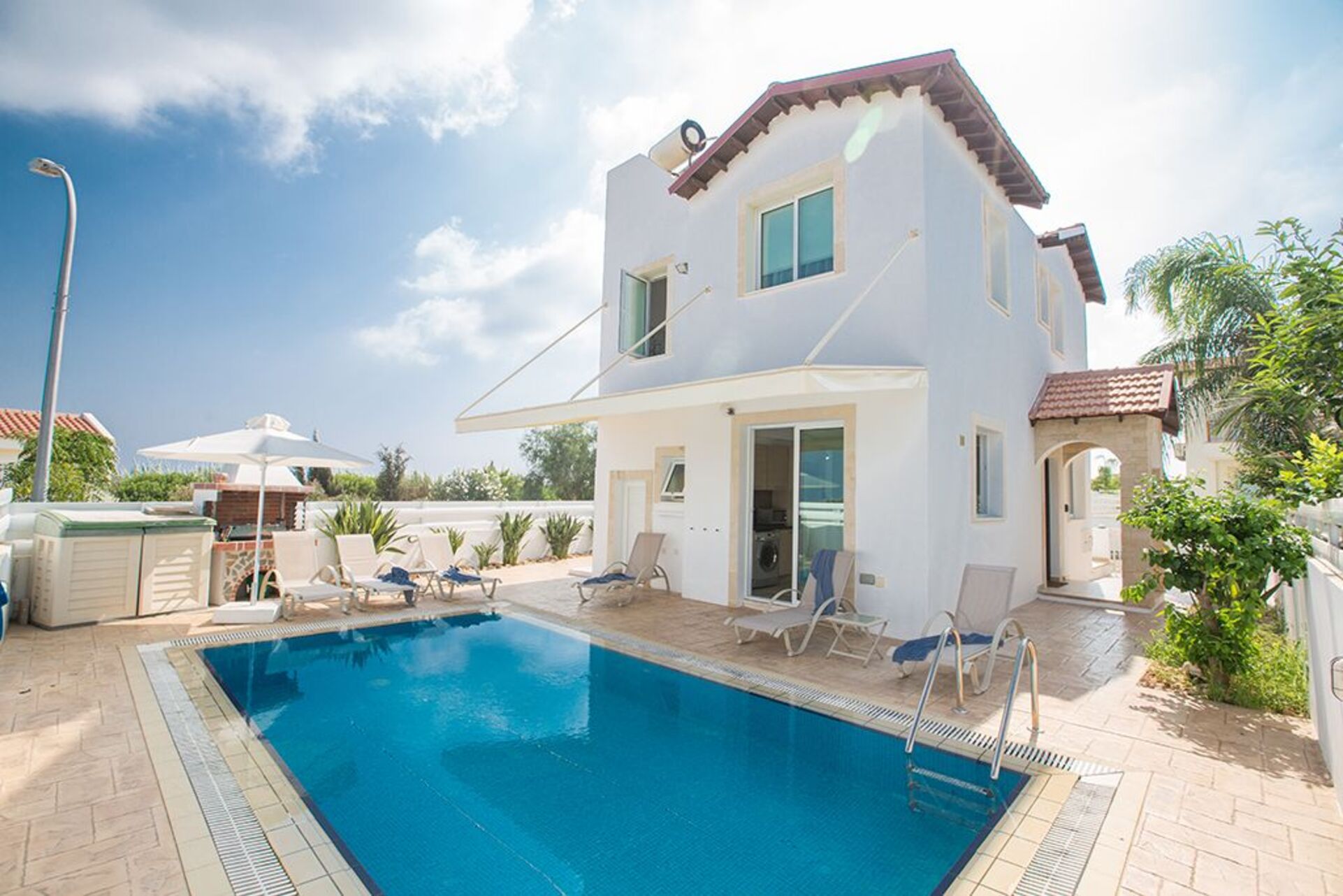 Property Image 1 - Rent Your Dream Protaras Holiday Villa and Look Forward to Relaxing Beside Your Private Pool, Paralimni Vi
