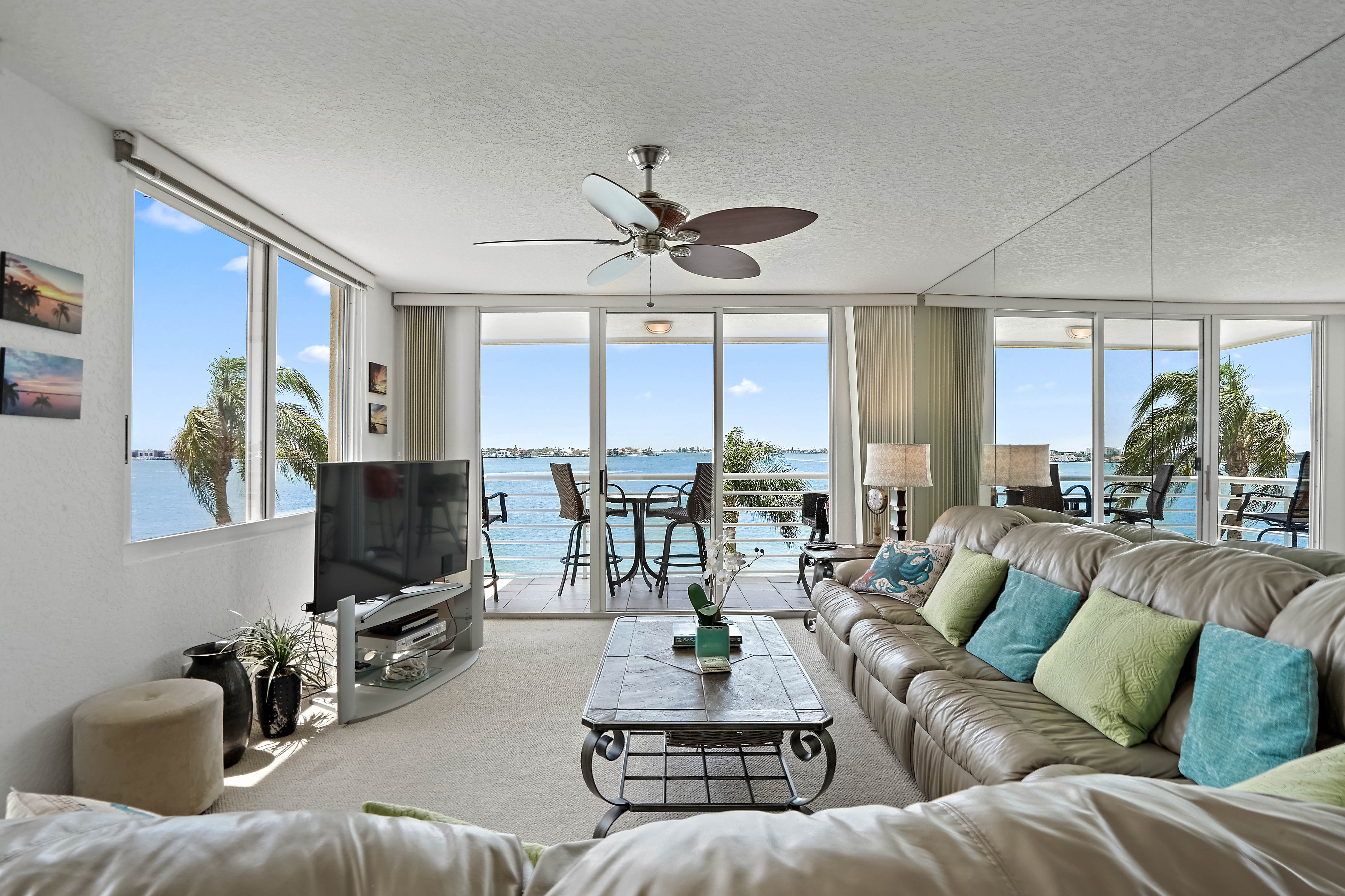 Living Room with Bay View