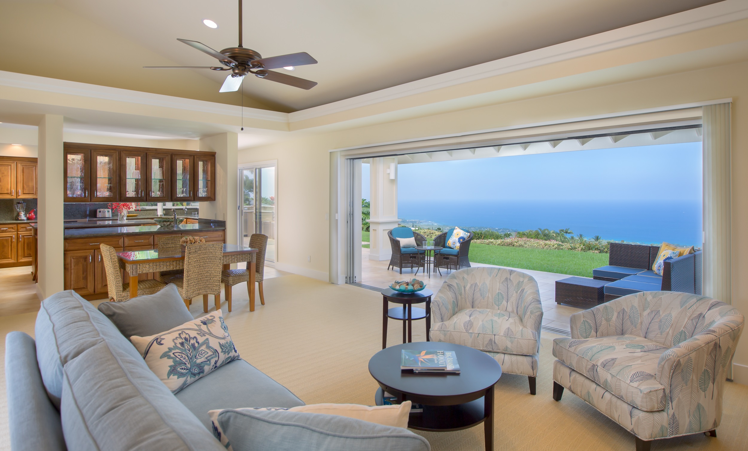 Open concept living for this amazing living room