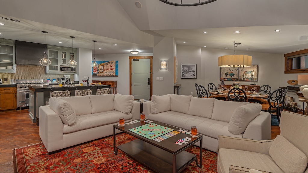 Updated open floor plan