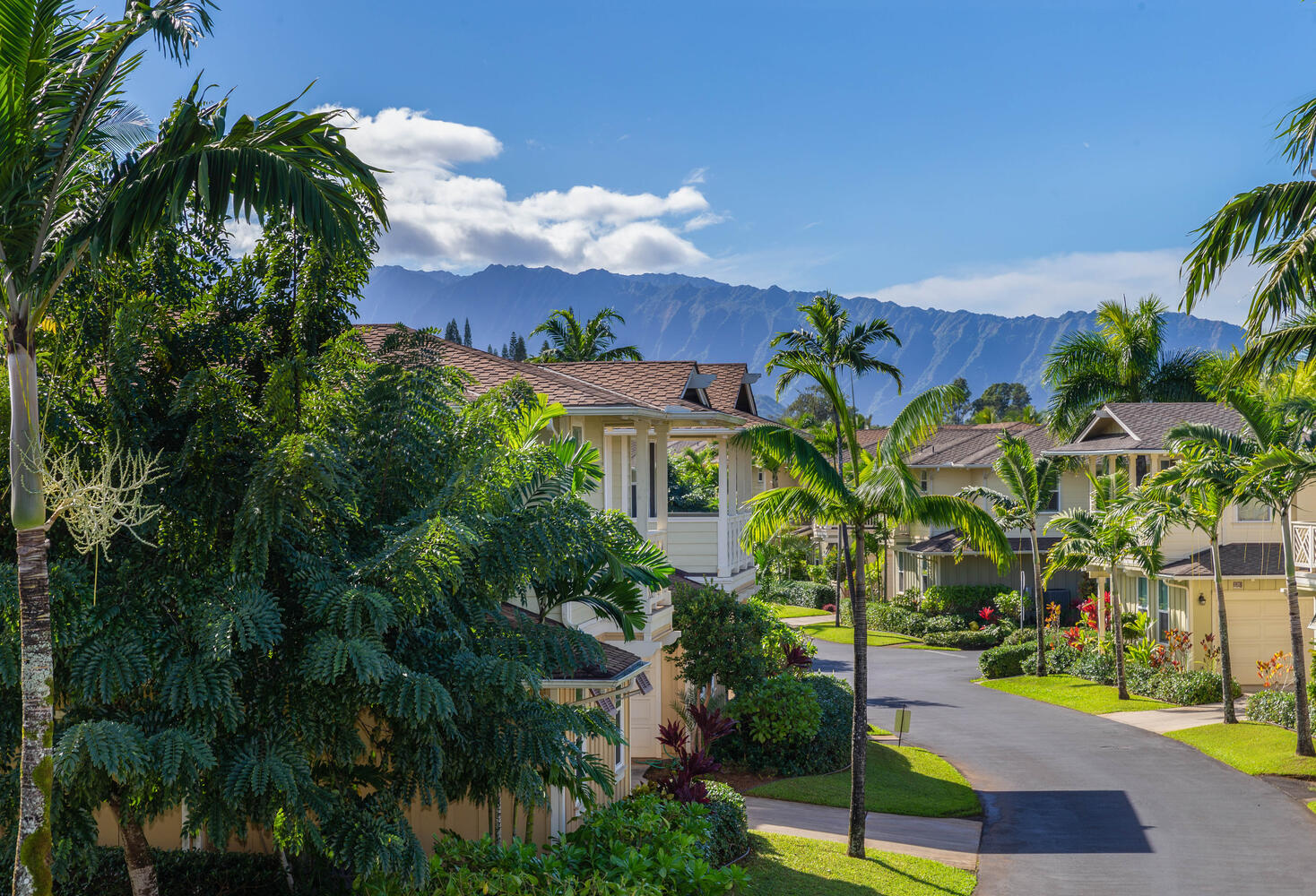 Mountain views from your lanai