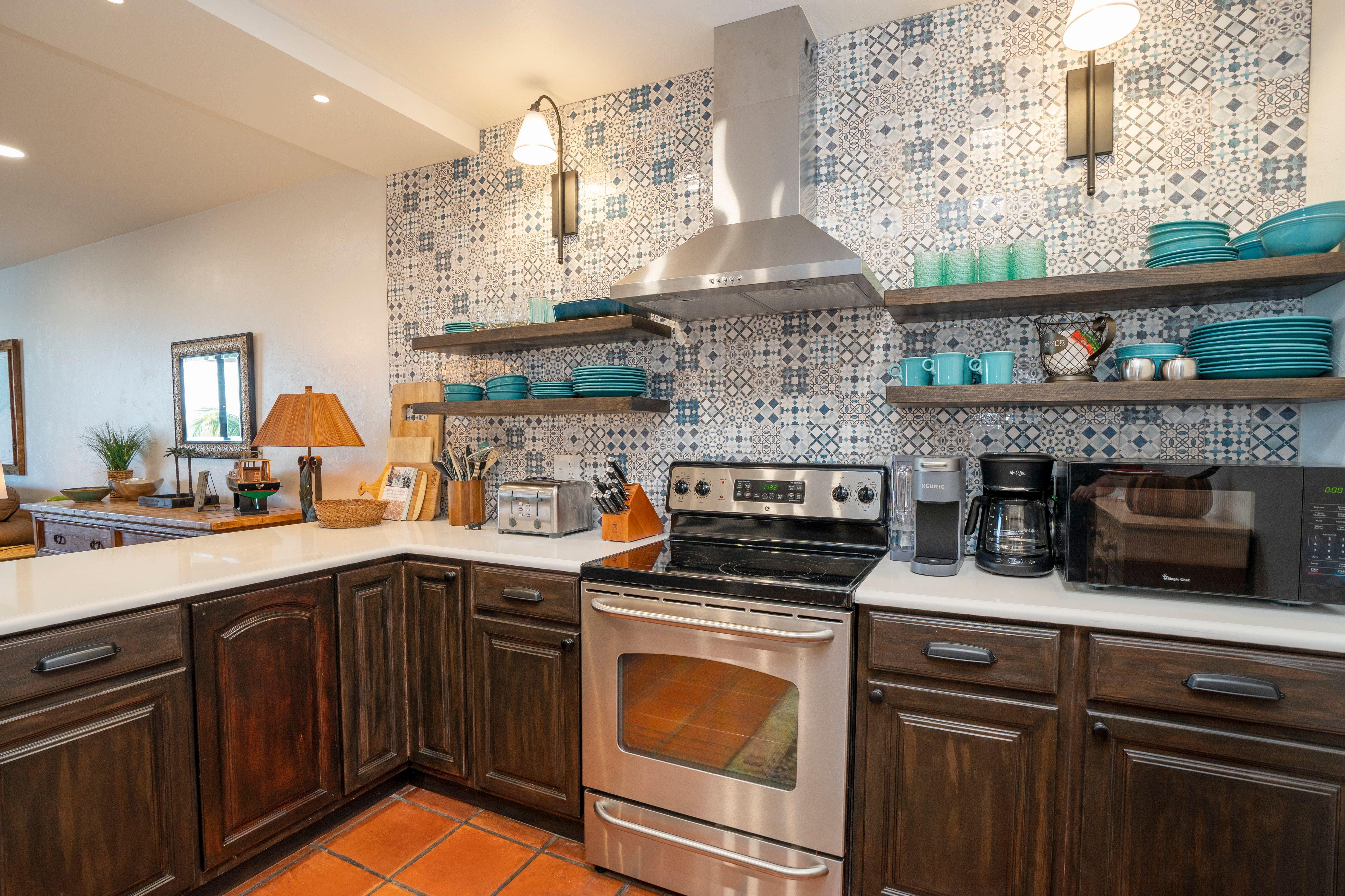 Kitchen with Stainless Appliances