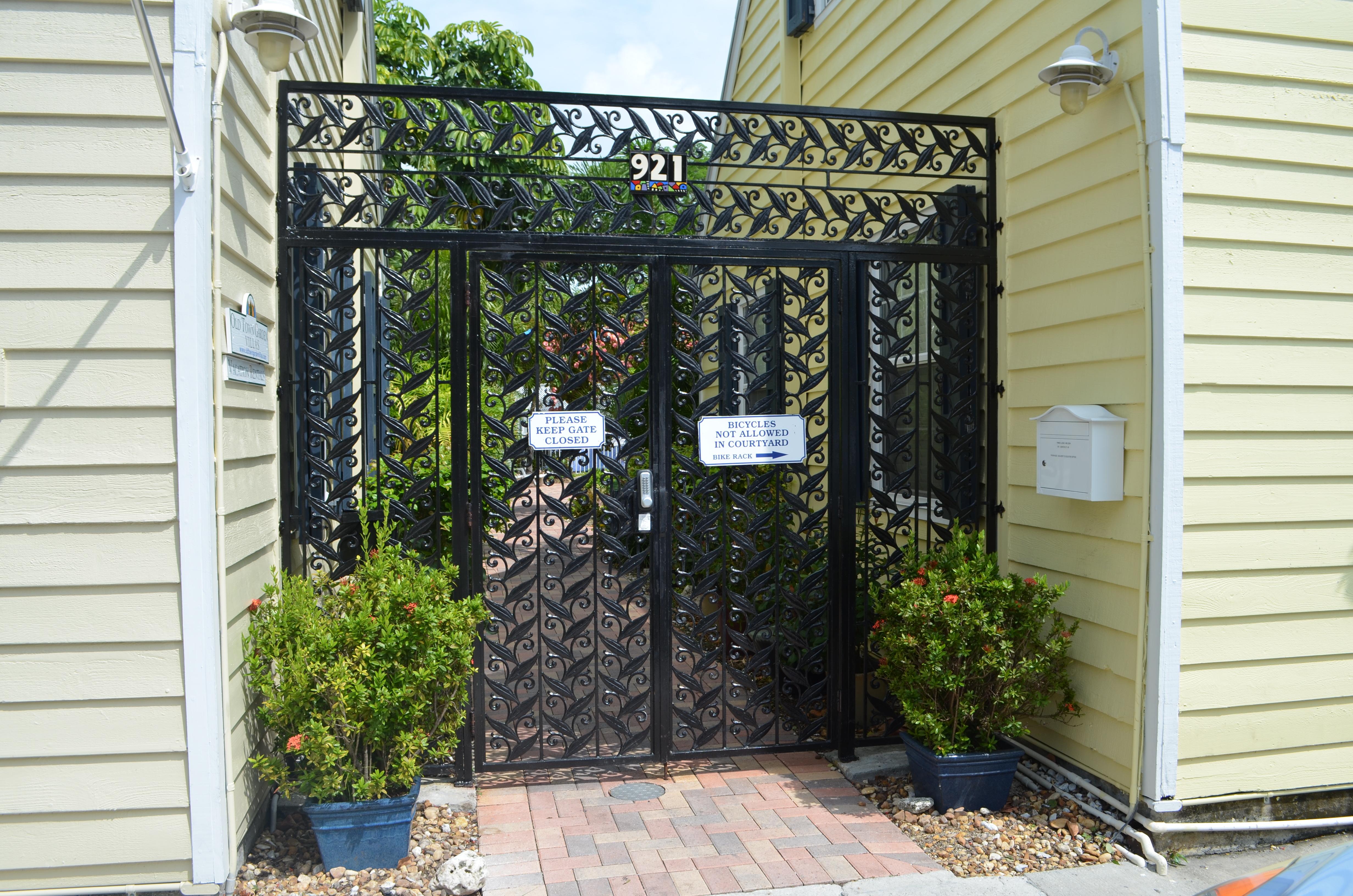 Entrance to Key West Garden Villas