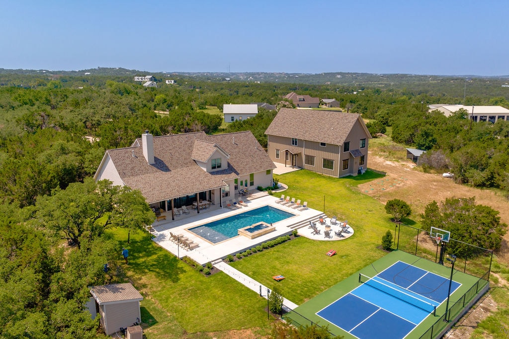 Aerial Property View - Walker Luxury Vacation Rentals