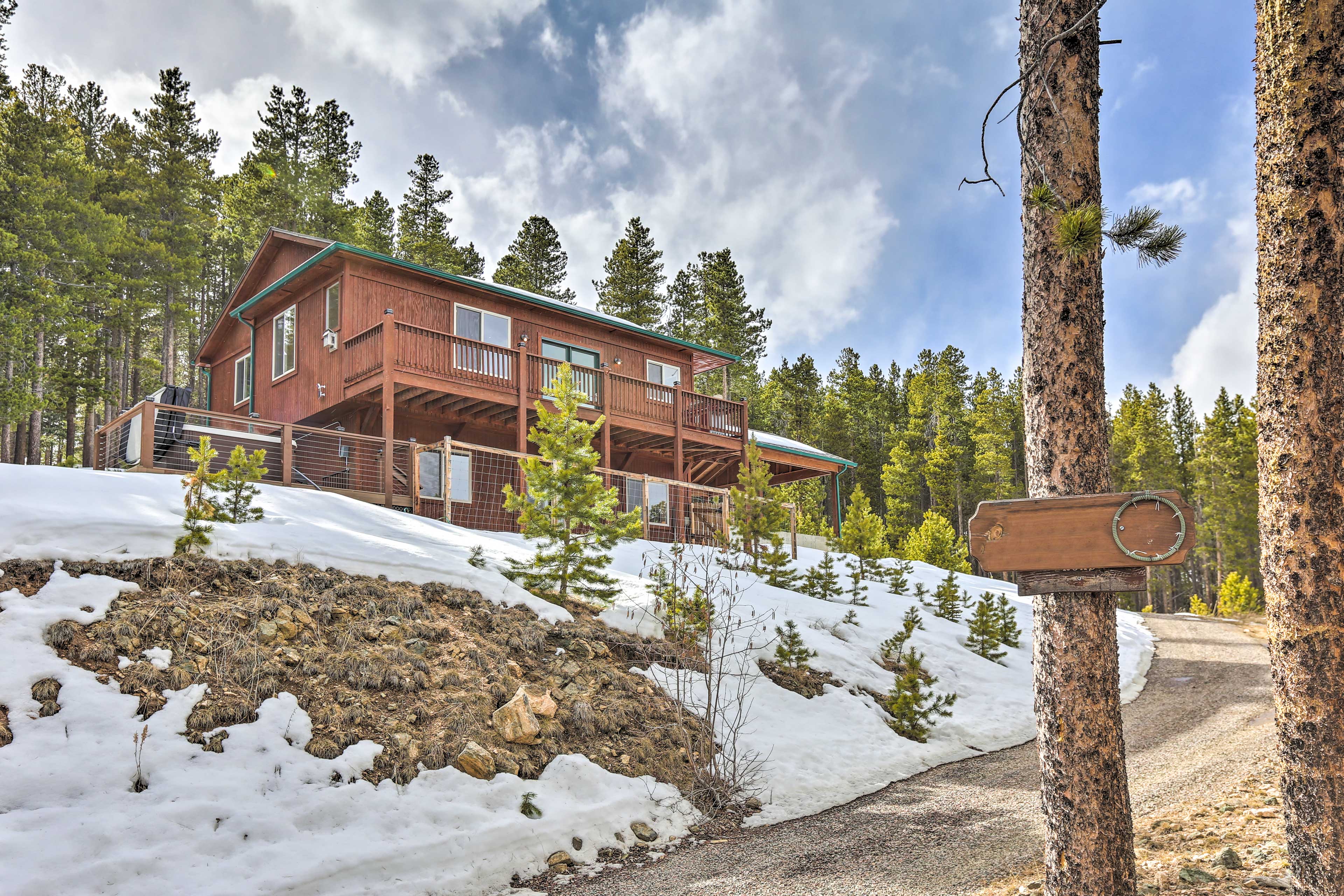 Property Image 2 - Modern Private Mtn. Retreat w/ Hot Tub & Fire Pit!