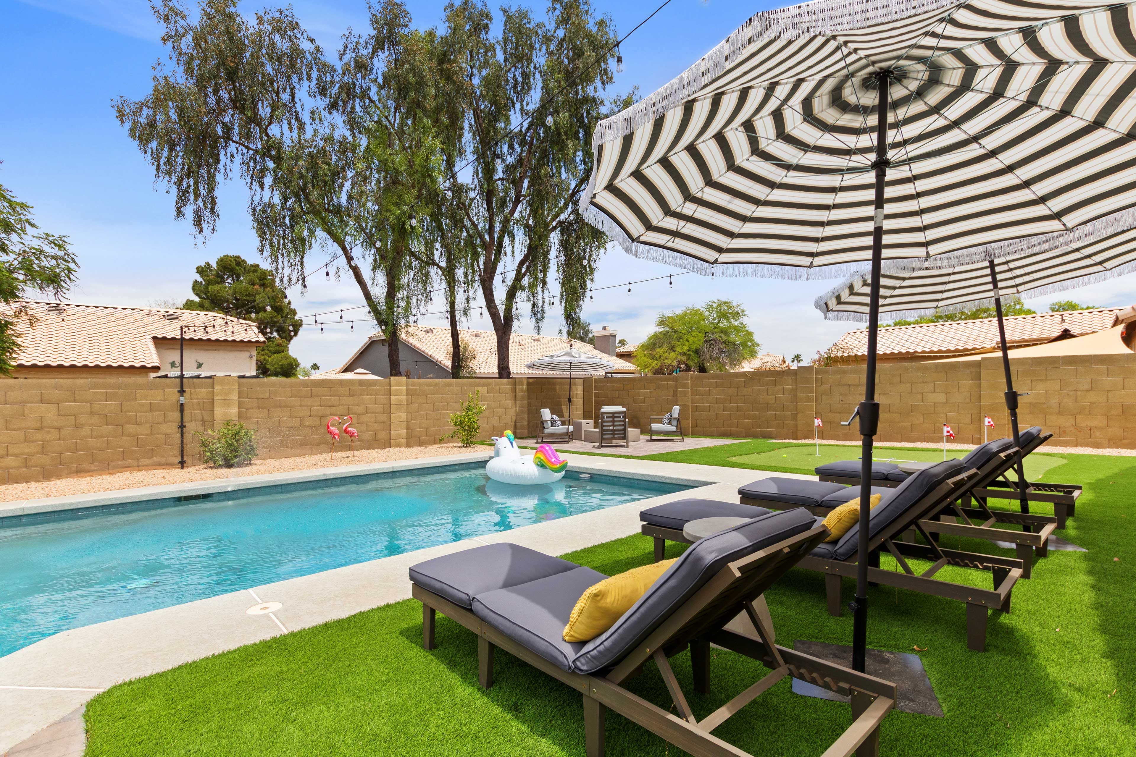 Beautiful Chandler Escape w/ Putting Green & Pool! Home Rental in