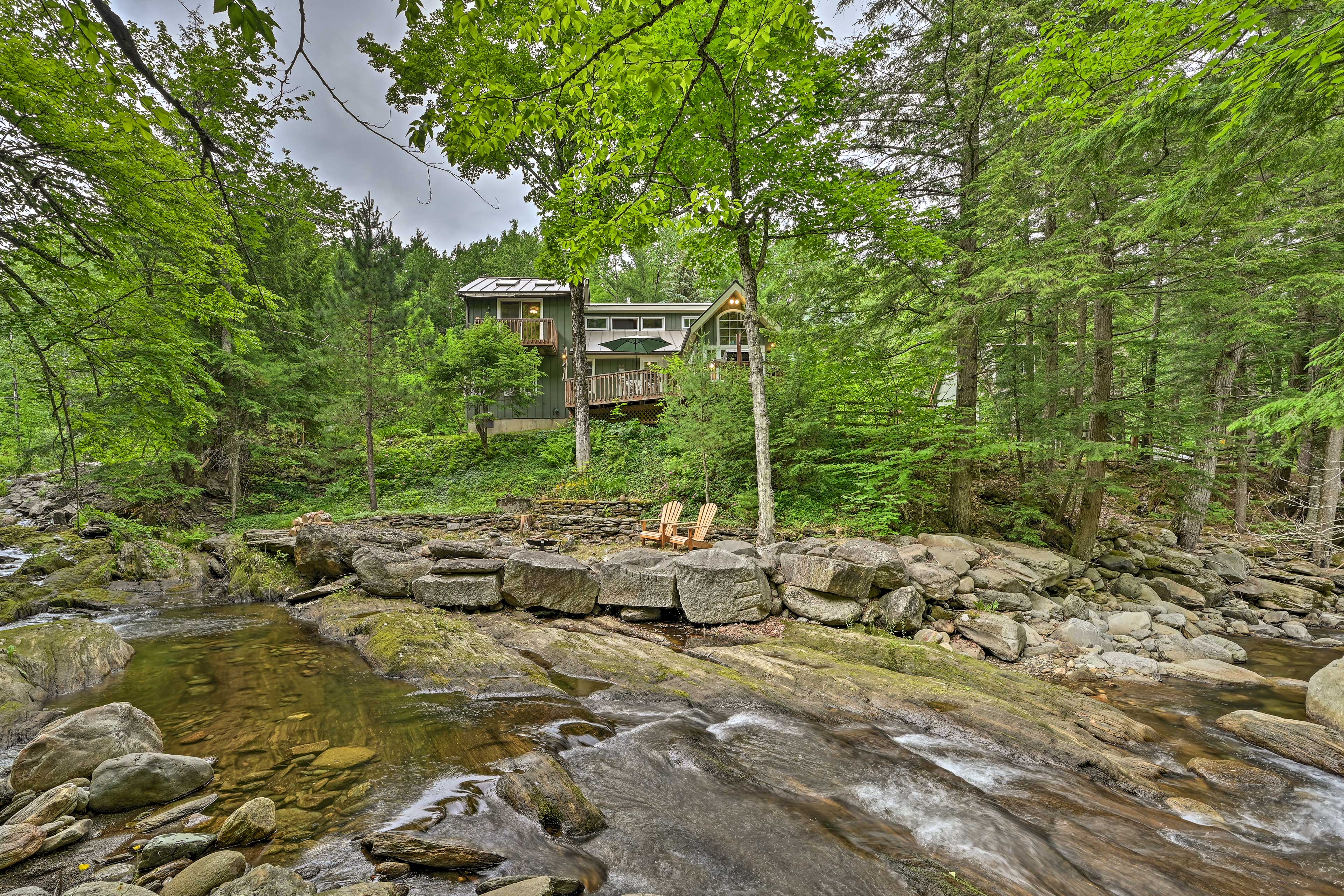 Property Image 1 - Beautiful Jay Peak Home Near Creek & Waterfalls!
