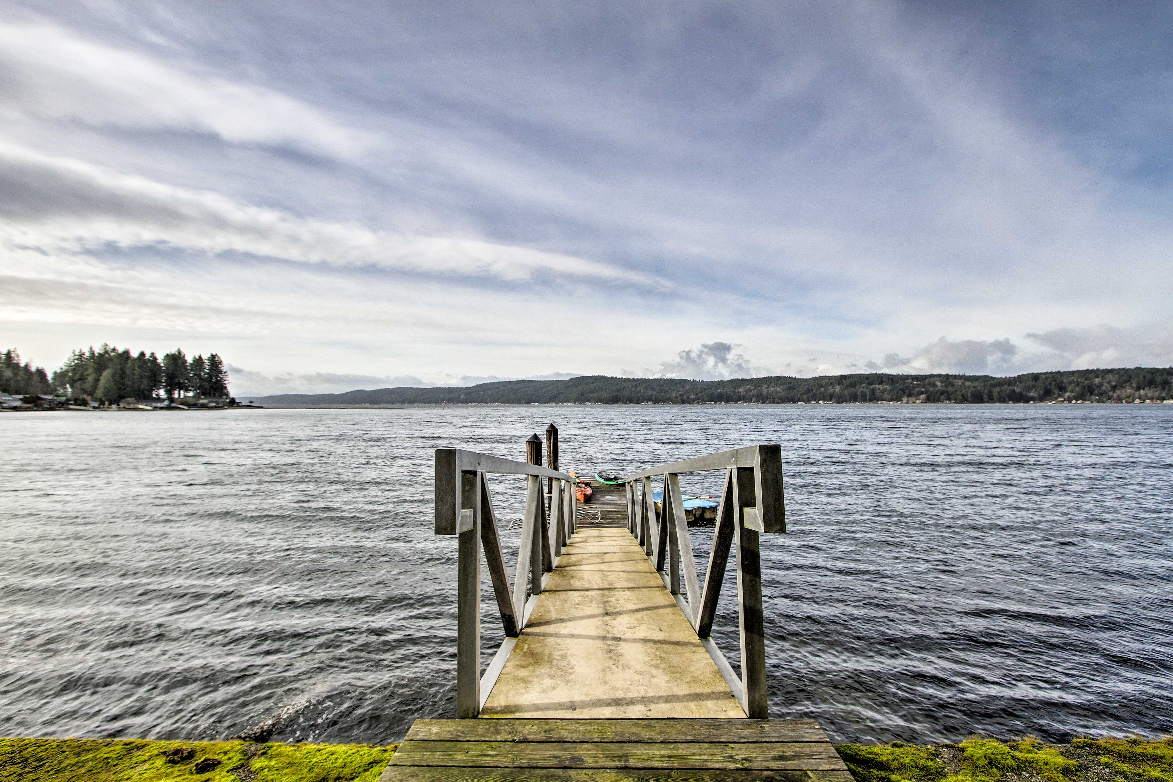 Property Image 2 - Beautiful Home on Hood Canal w/ Hot Tub & Dock!