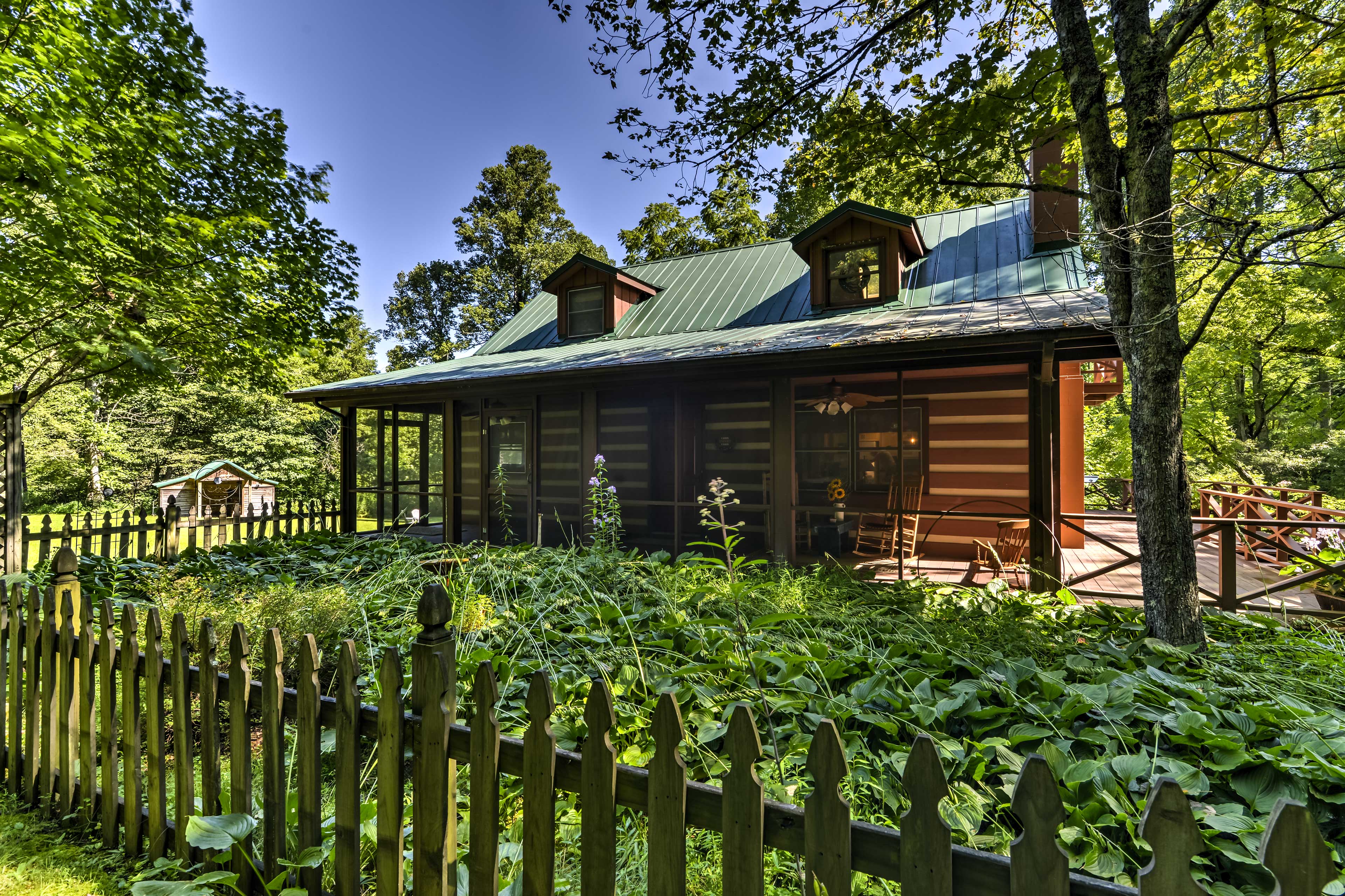 Property Image 1 - Black Mountain Cabin w/ Screened Porch + Views!