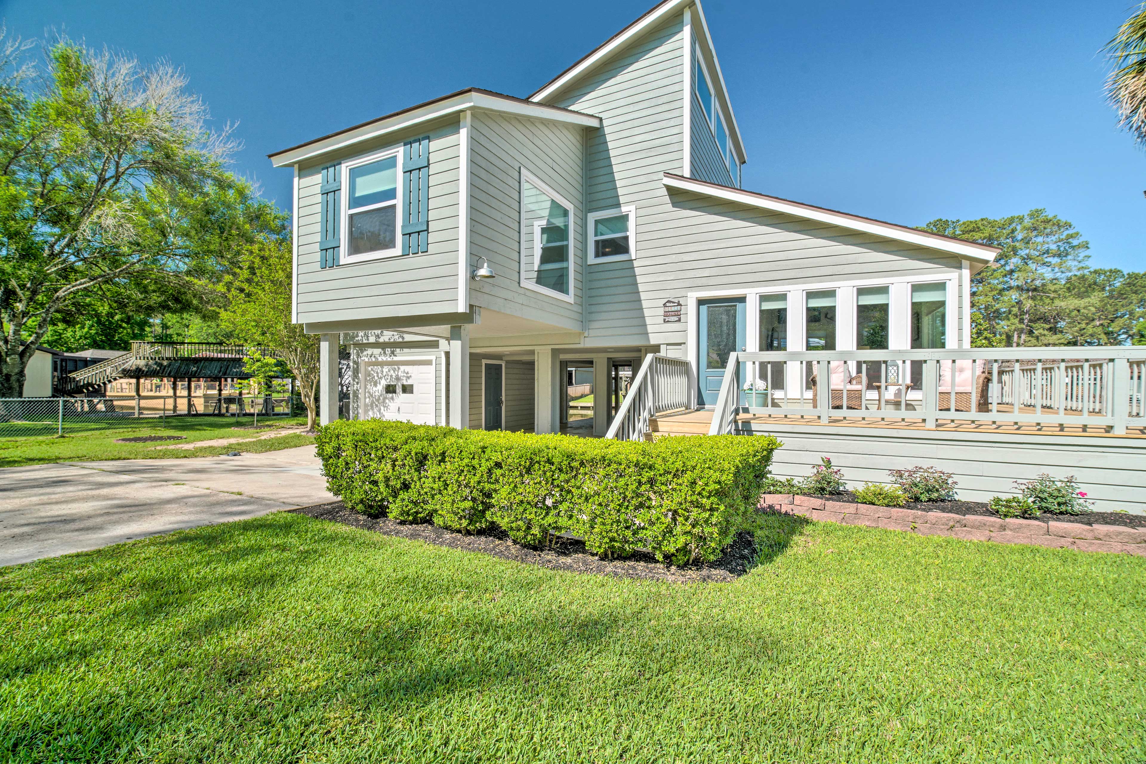 Property Image 2 - Bright Home w/ Dock on Lake Conroe!