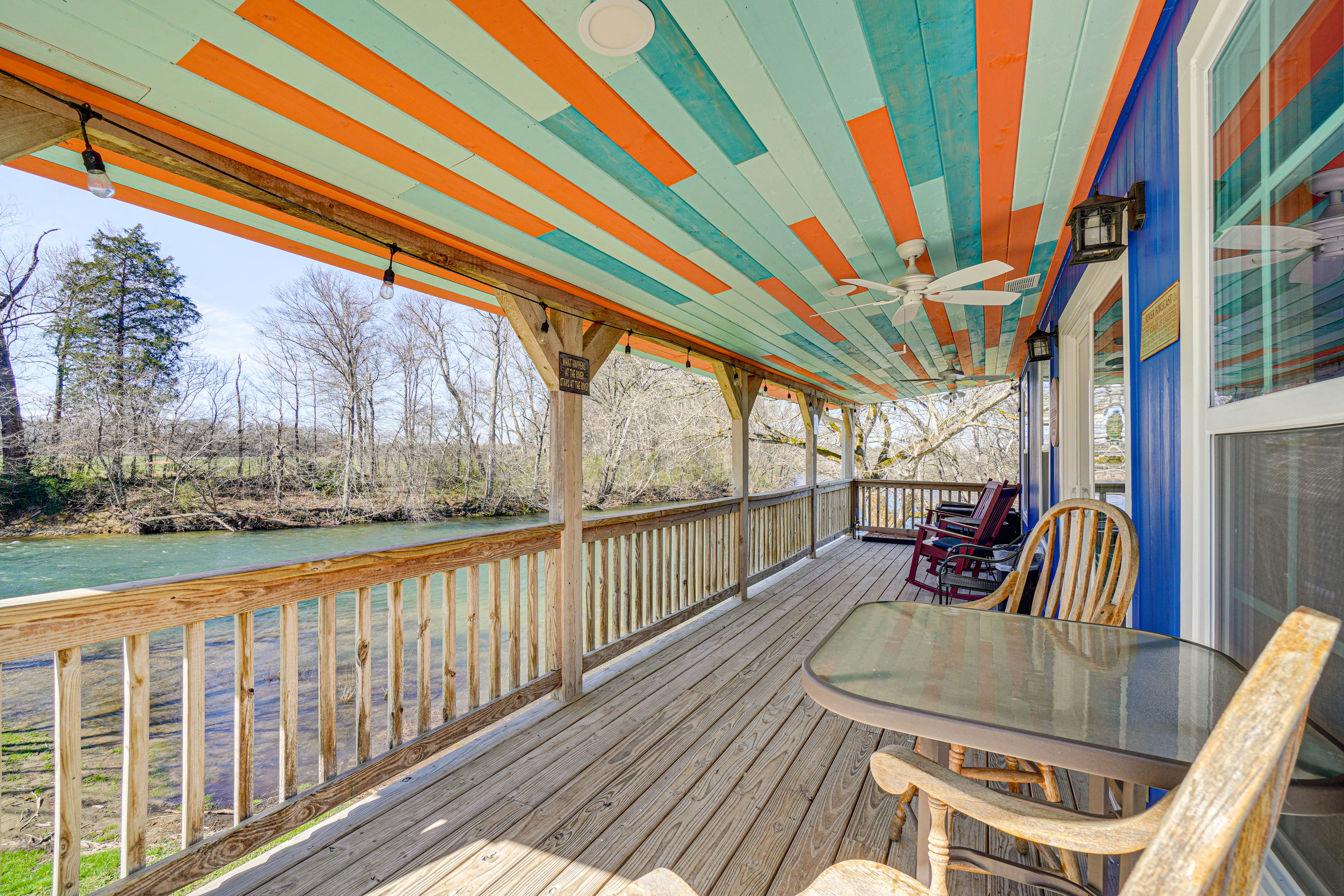 Property Image 2 - Riverfront Cabin Near Smoky Mountain National Park