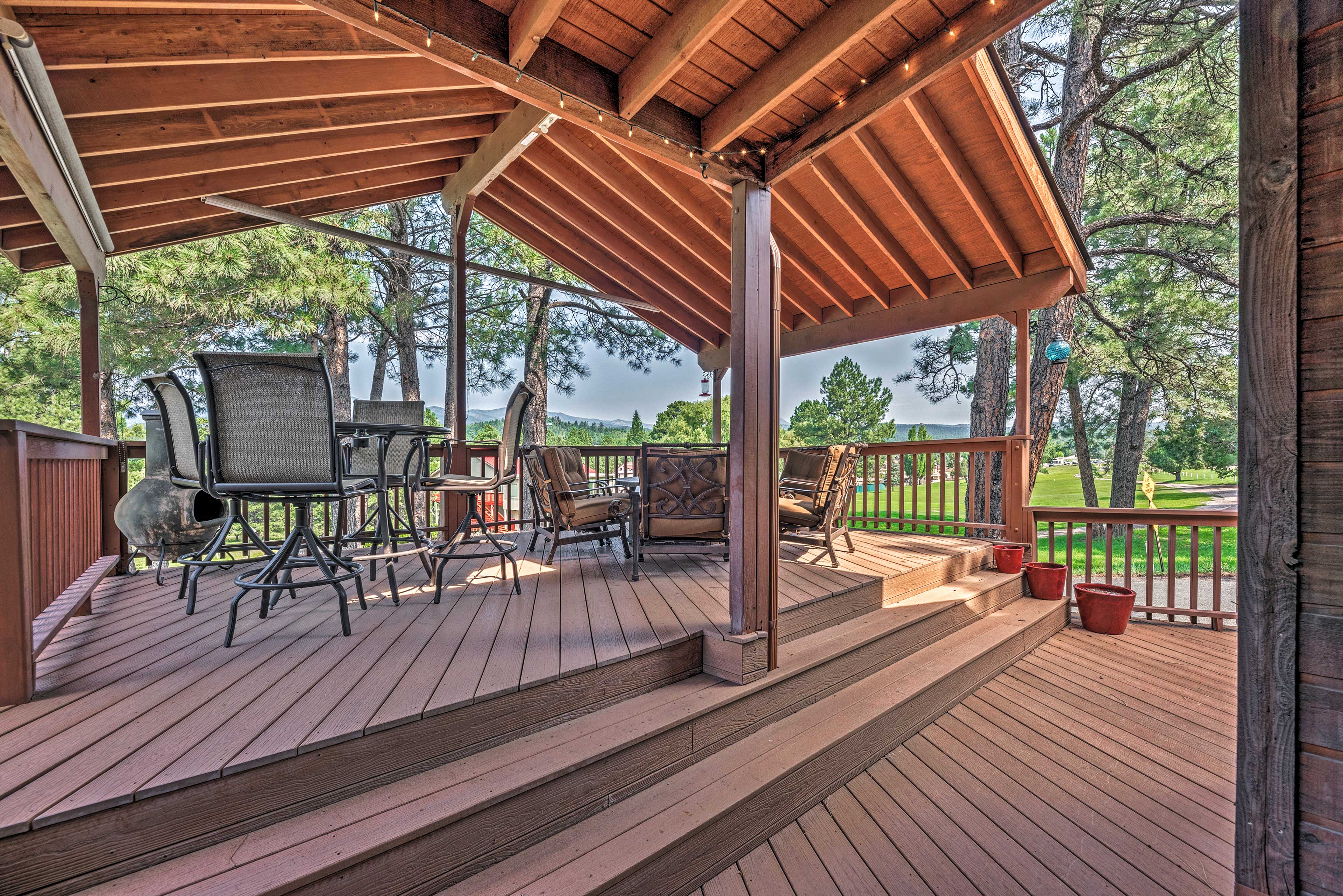 Property Image 2 - Cozy Ruidoso Cabin w/ Private Hot Tub & Large Deck