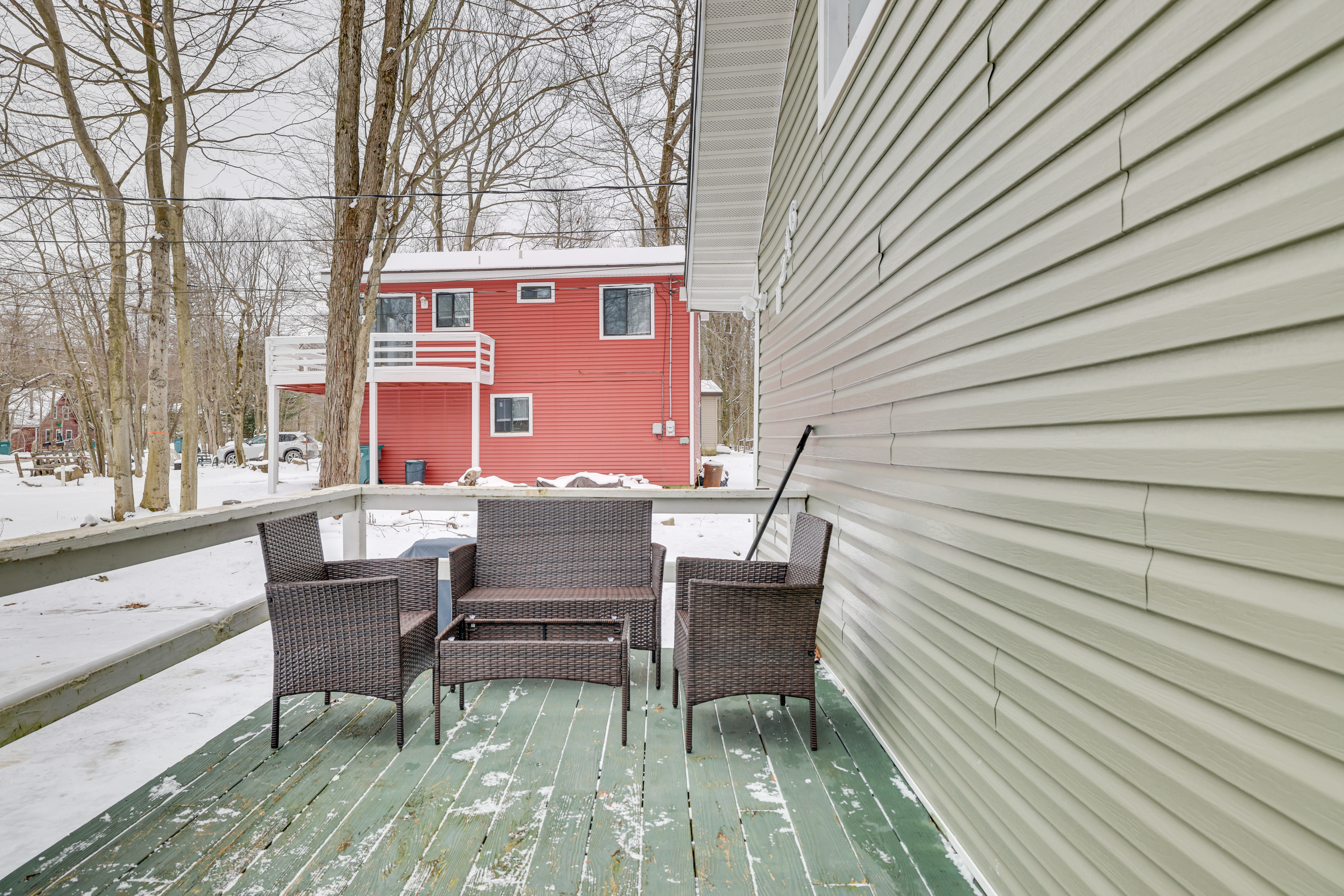 Property Image 2 - Tobyhanna Home w/ Hot Tub & Fire Pit: Walk to Lake