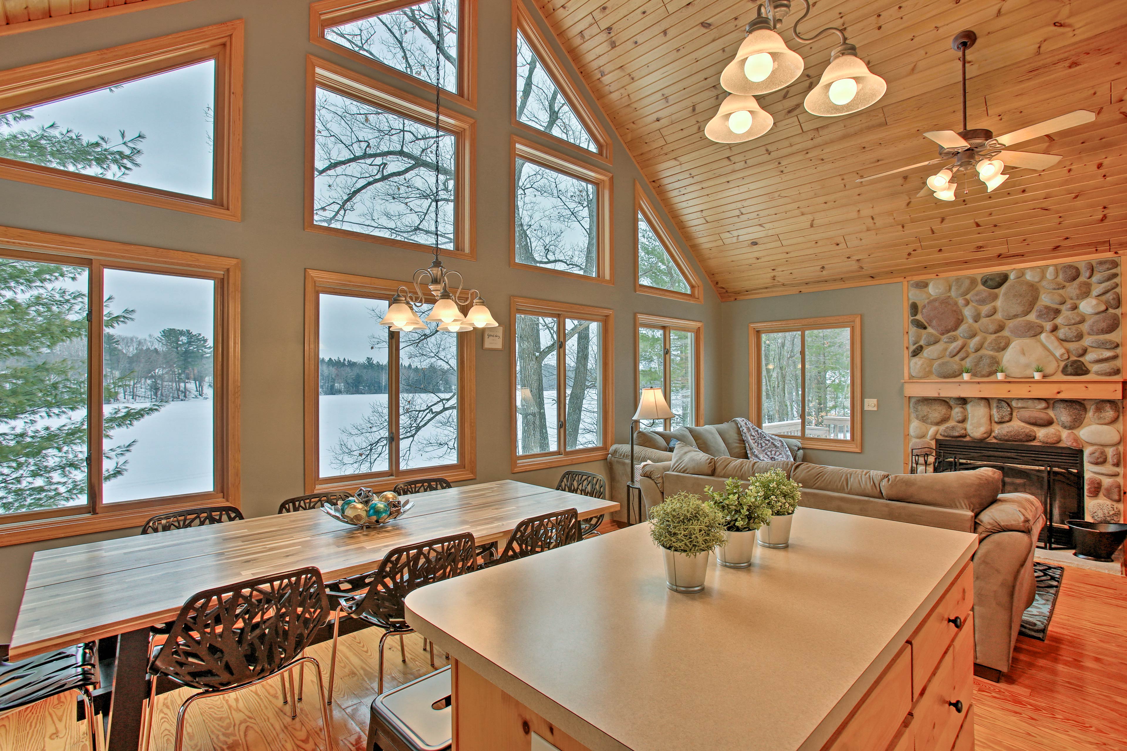 Property Image 1 - Cozy Waterfront Fife Lake Cottage w/ Dock & Kayaks