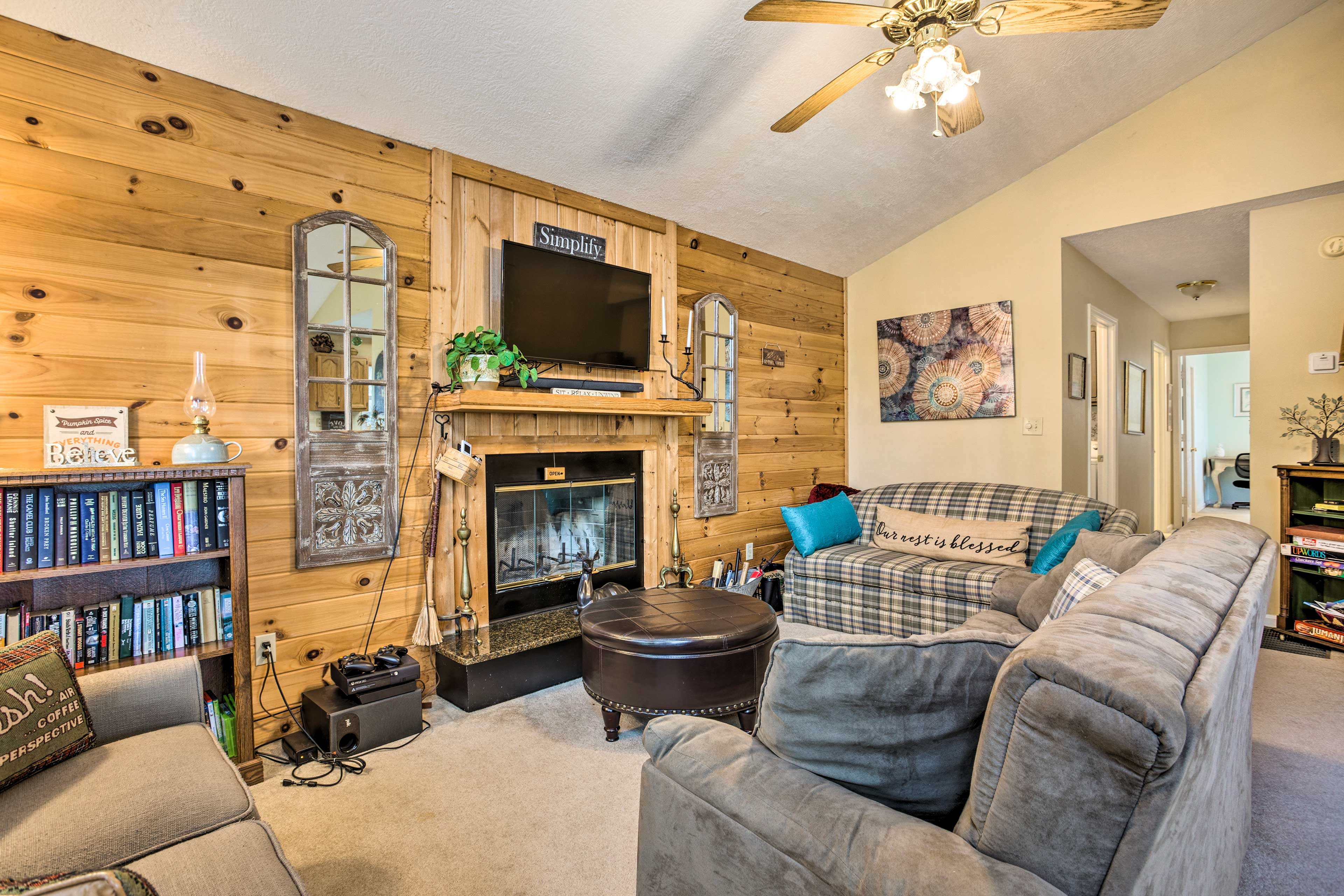 Property Image 1 - Bring a Pet: Cozy Burnsville Cottage w/ Fire Pit!