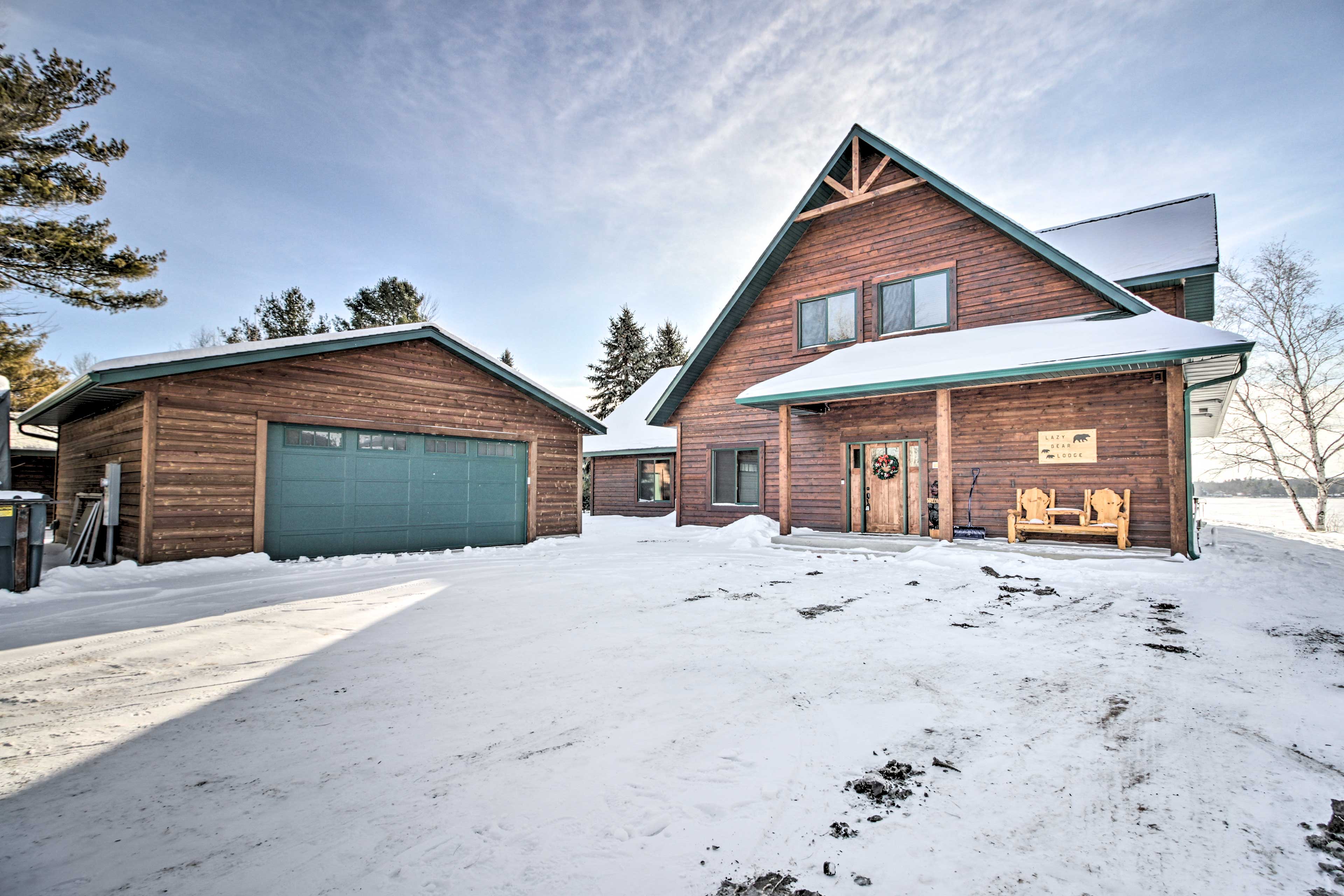 Property Image 1 - Cabin w/ Gradual Slope to Sandy Bottom Swimming!