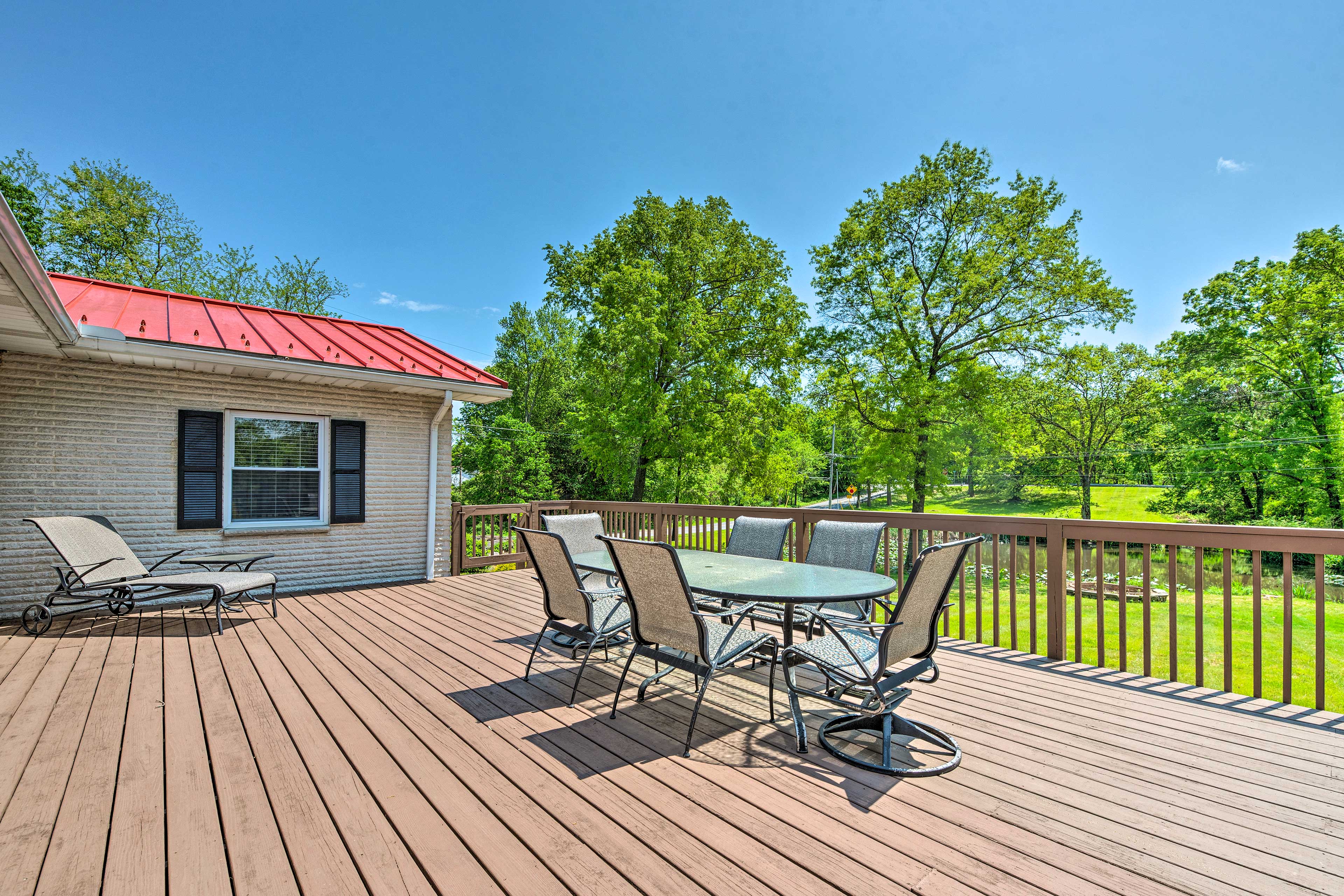 Property Image 2 - East Stroudsburg Home w/ Fire Pit & Private Pond