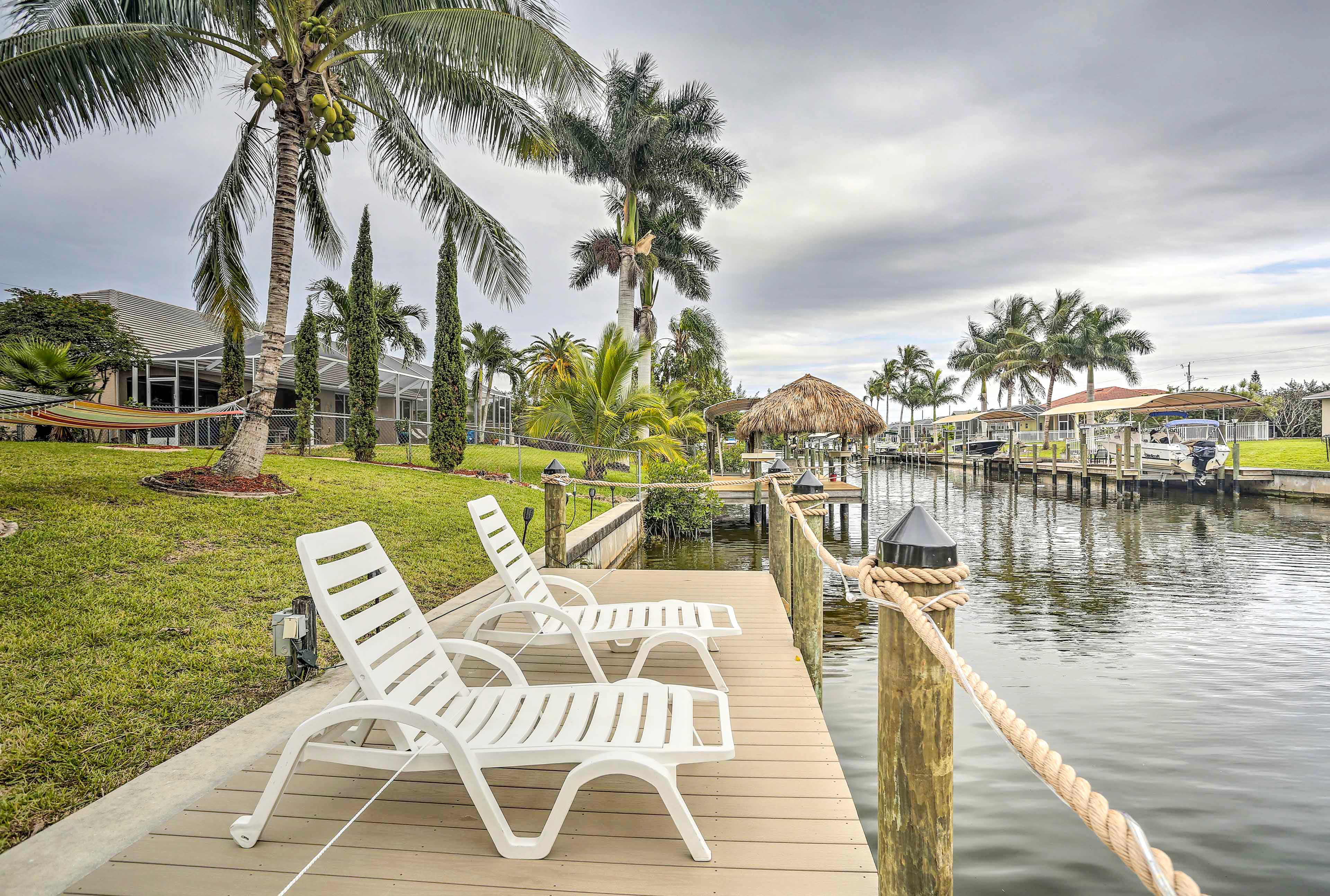 Property Image 2 - Canalfront Cape Coral Home w/ Private Dock!