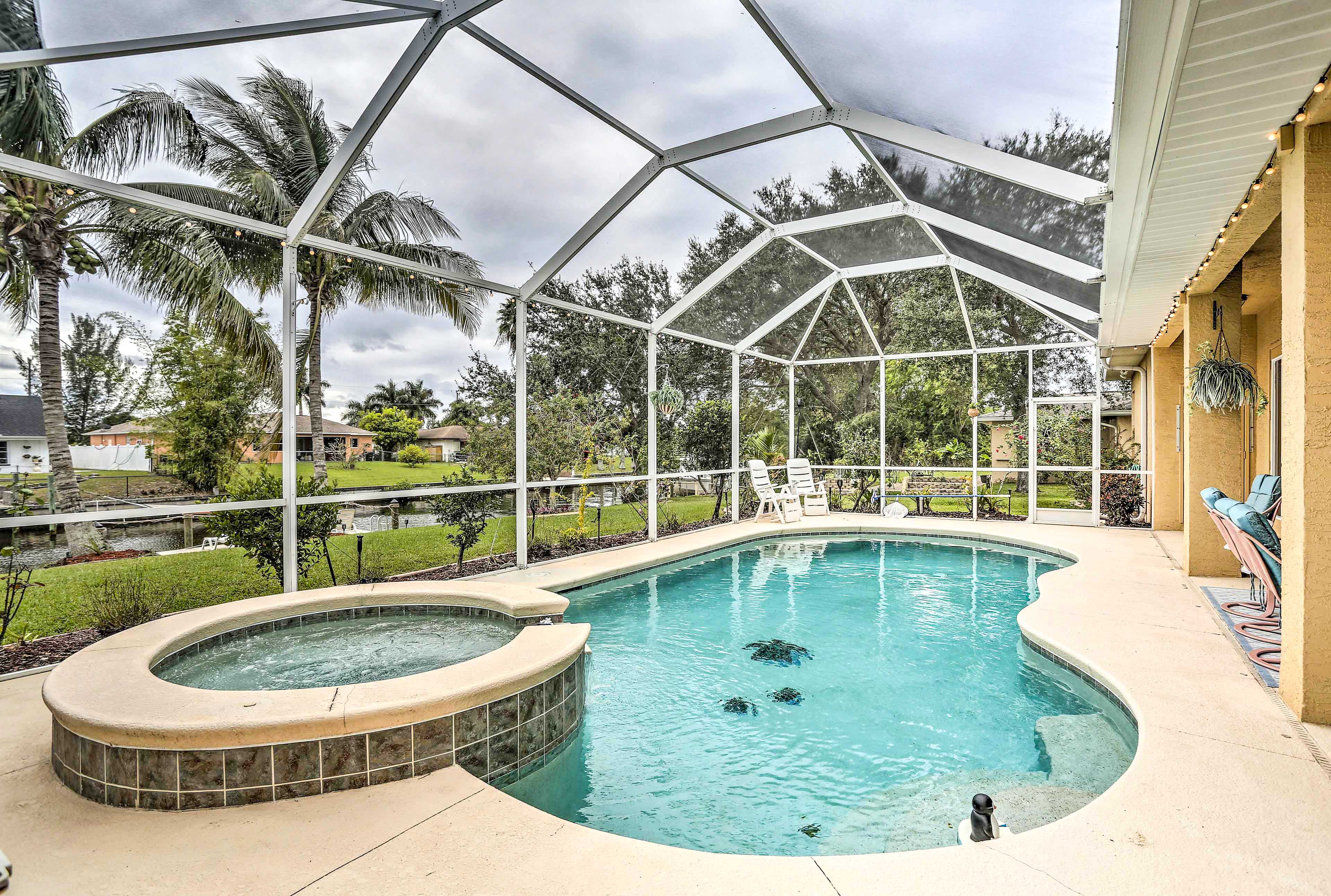 Property Image 1 - Canalfront Cape Coral Home w/ Private Dock!