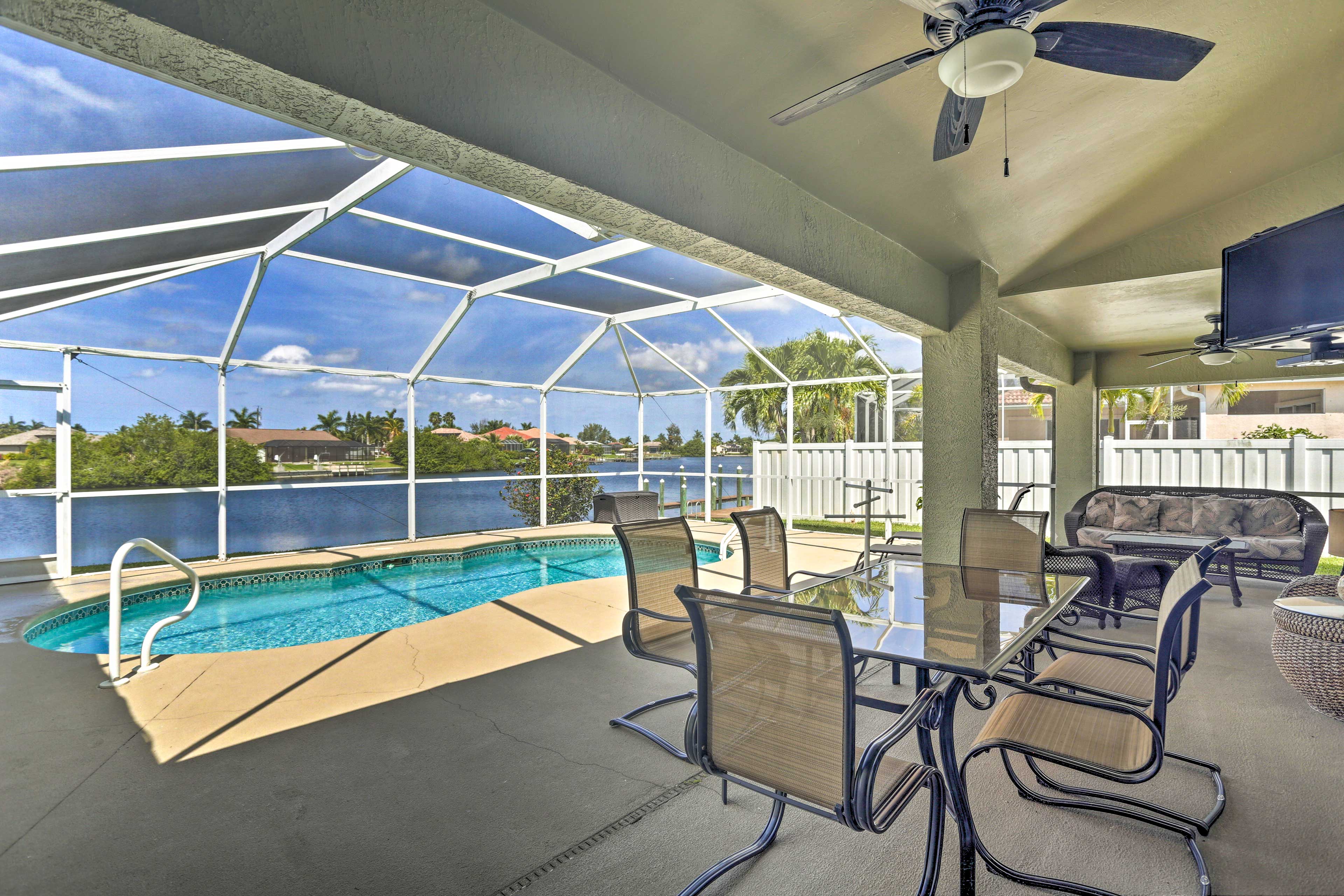 Property Image 1 - Canalfront Cape Coral House w/ Pool & Patio!
