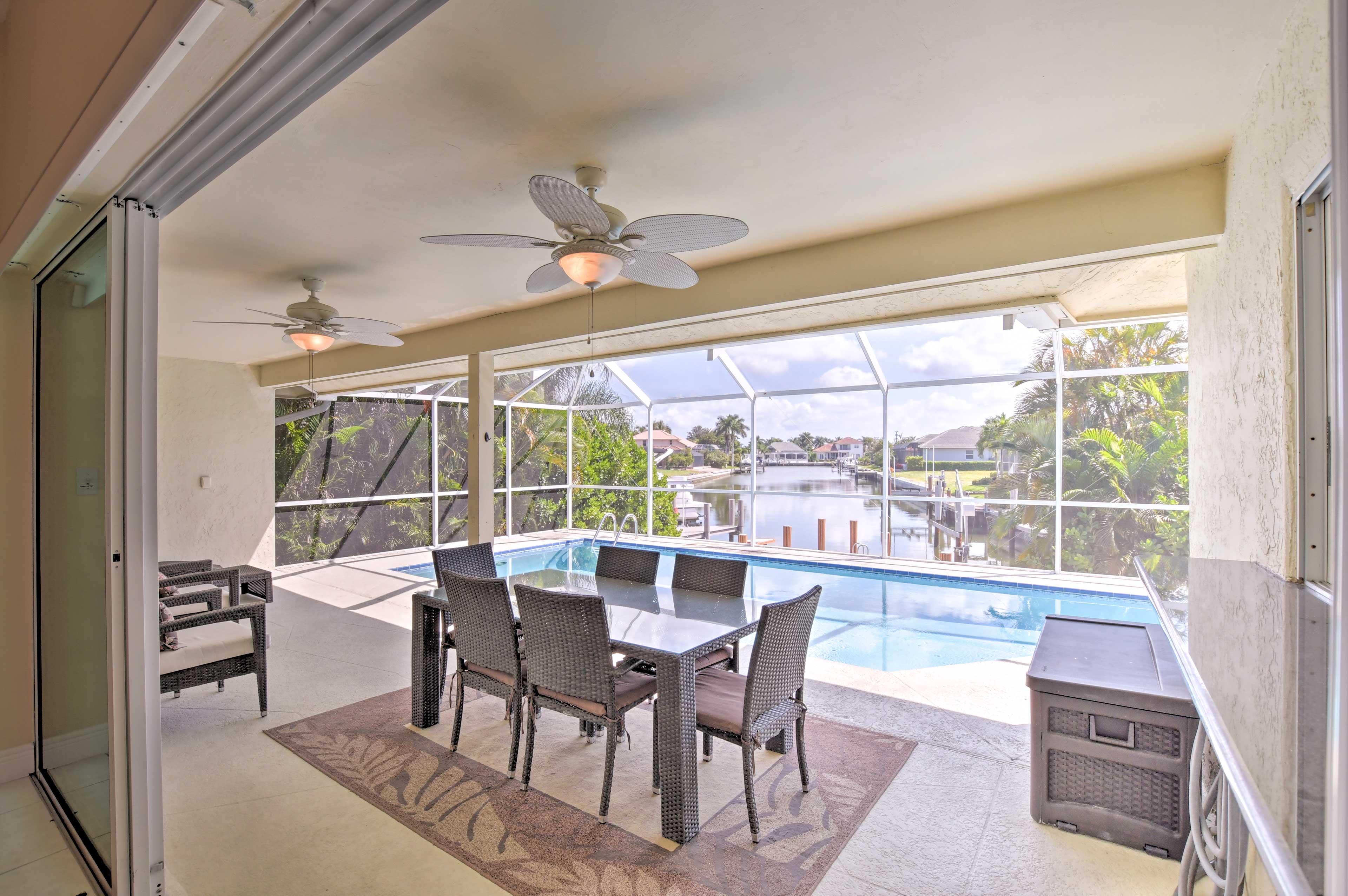 Property Image 1 - Canalfront Home w/ Private Saltwater Pool!
