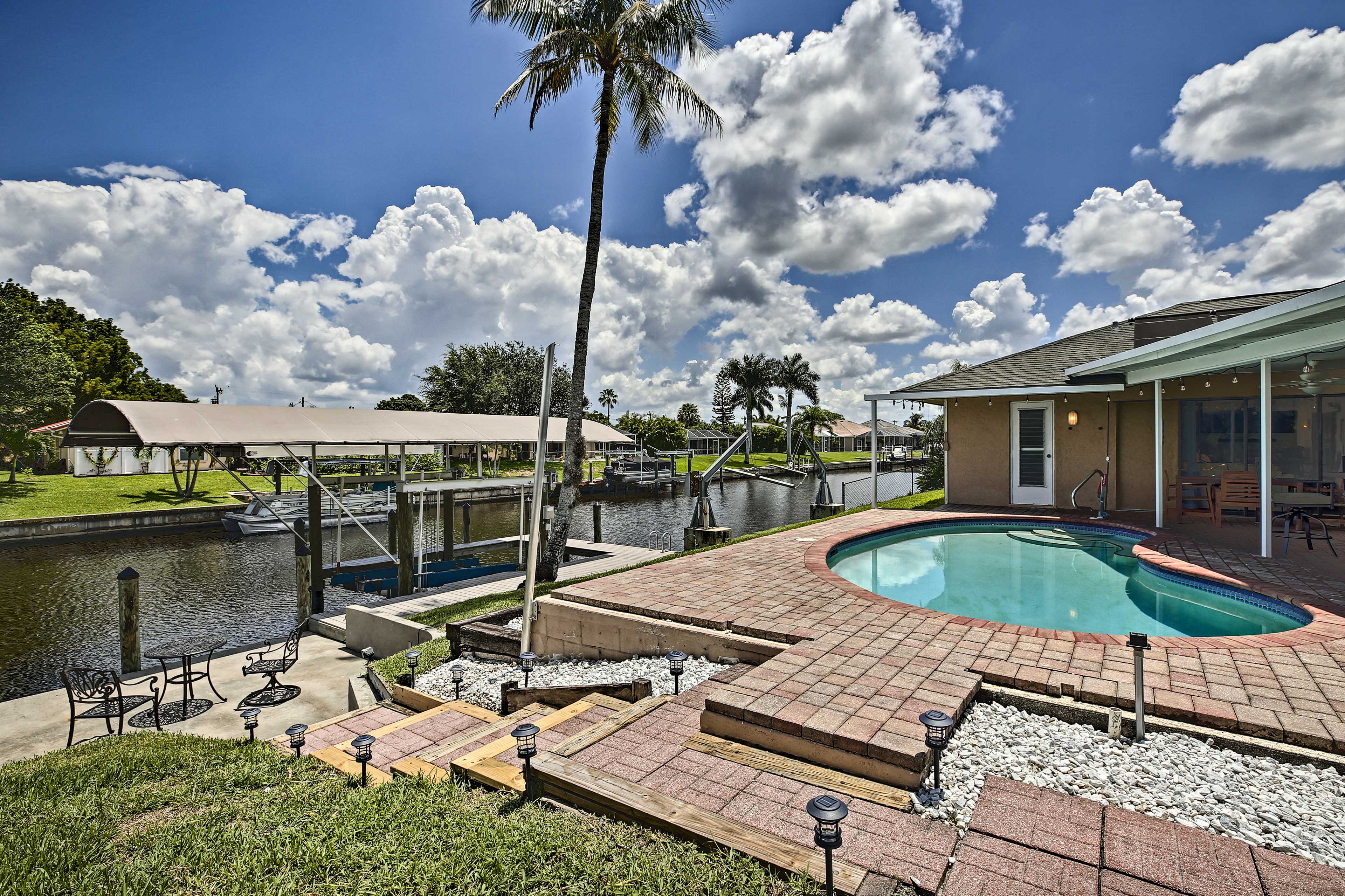 Property Image 2 - Canalfront Oasis with BBQ, Patio, Kayaks & Dock!