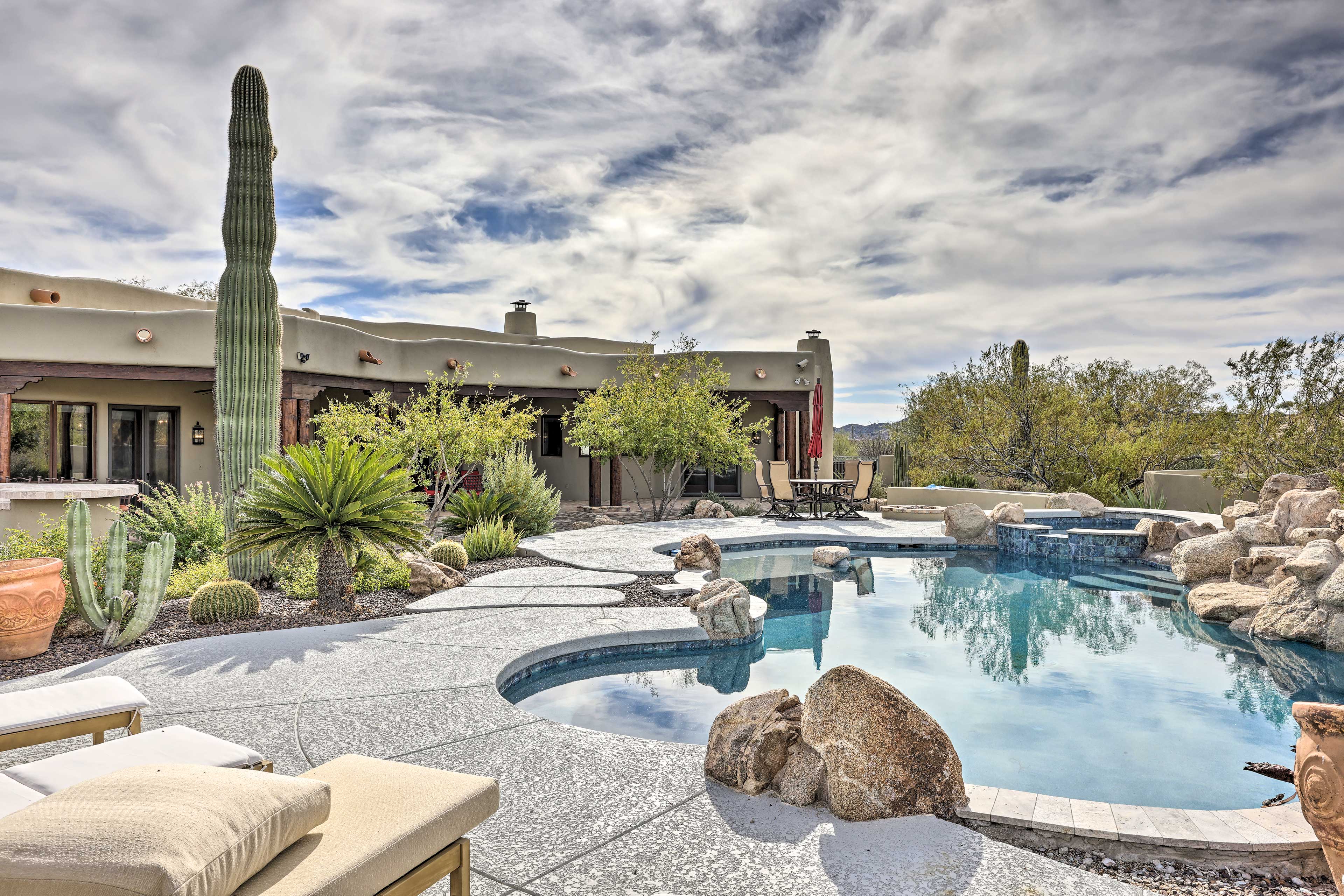 Property Image 1 - Cave Creek Oasis w/ Putting Green, Spa & Mtn View!