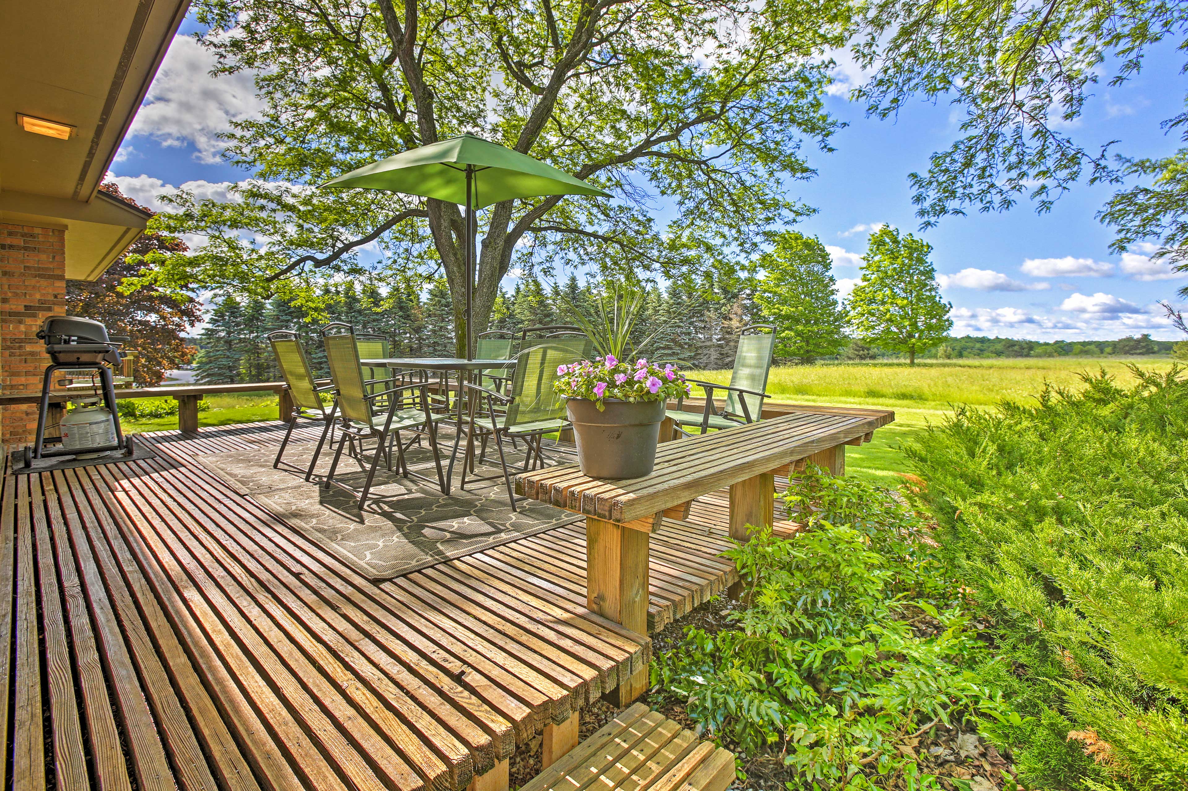 Property Image 1 - Game Room & Deck: Spacious Traverse City Home!