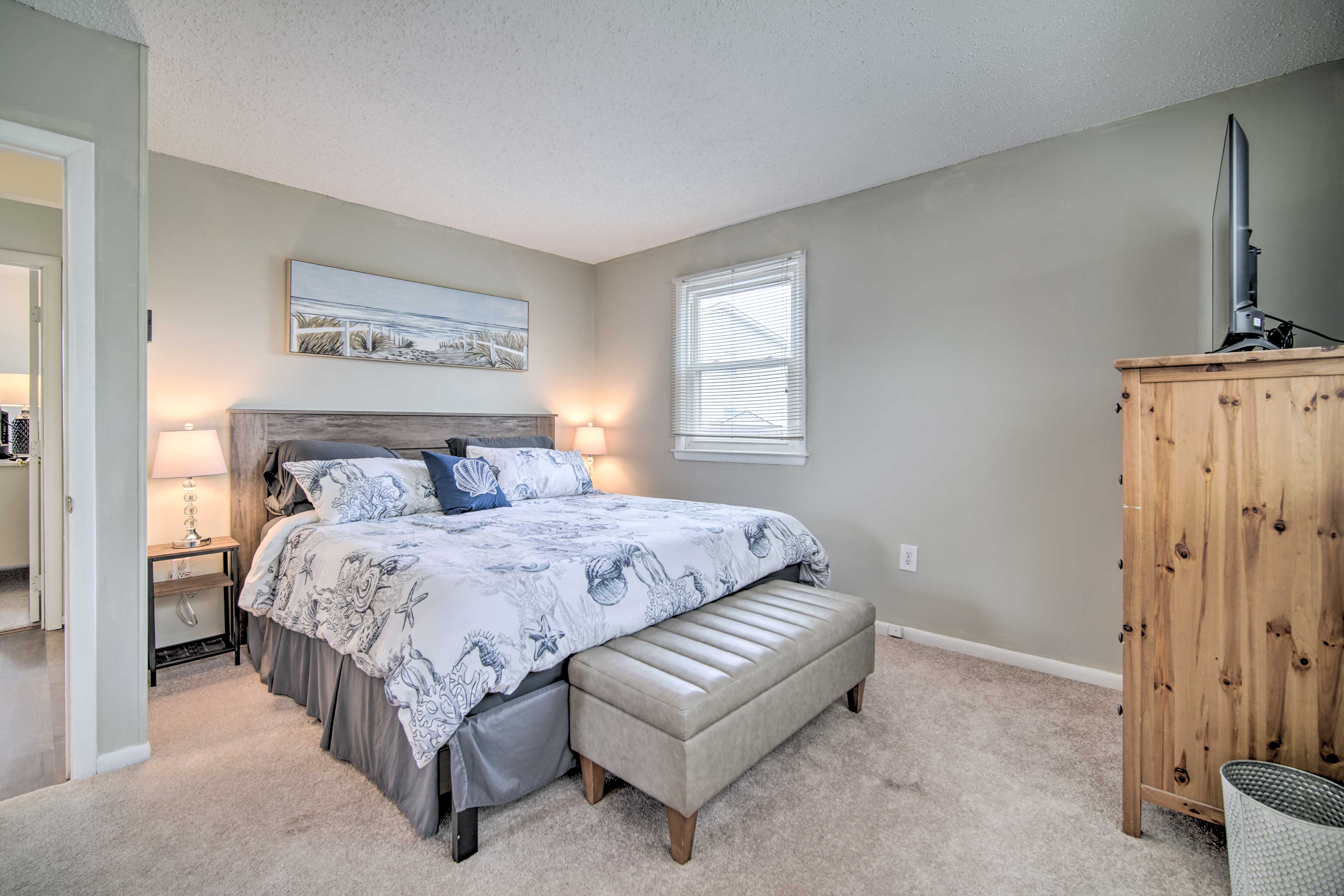 Coastal Brigantine Retreat - Walk to Beach!