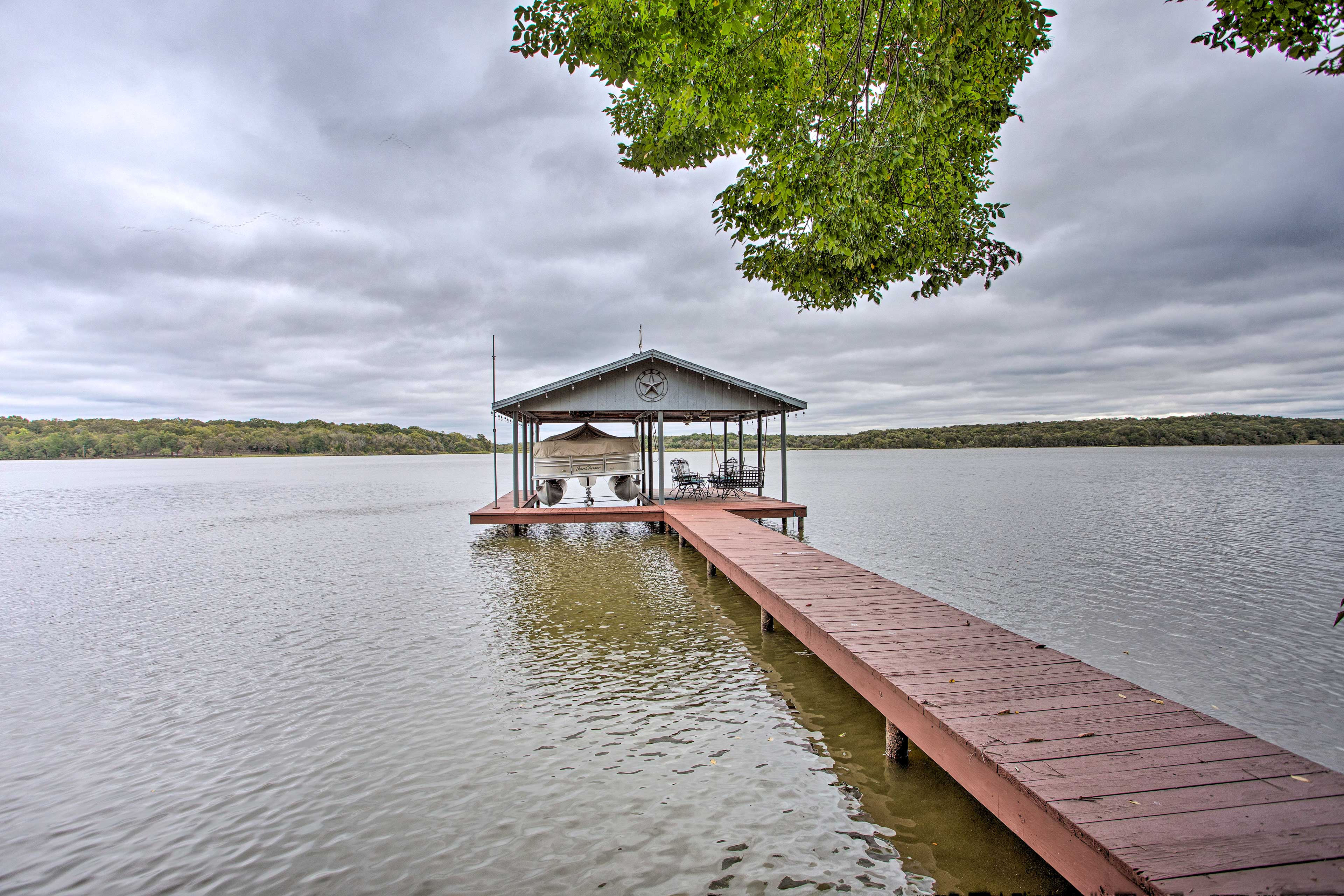 Property Image 2 - Cedar Creek Lake Home Base: Dock & Fire Pit!