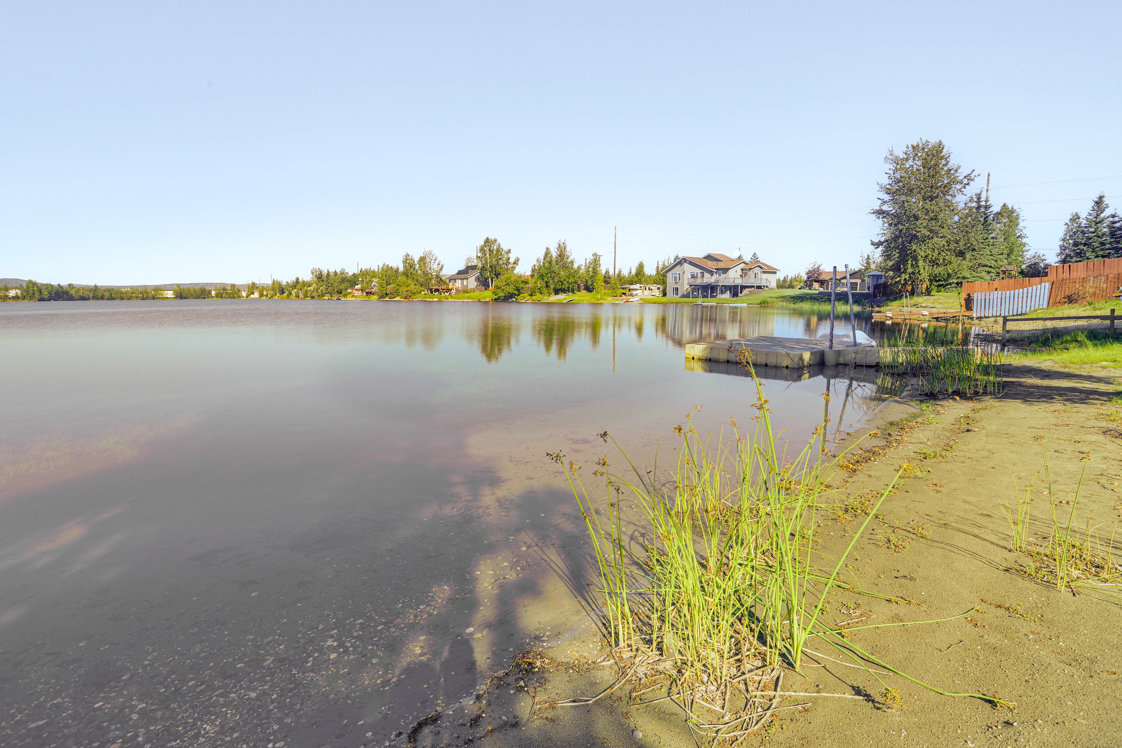 Lakefront Fairbanks Home w/ Private Beach!