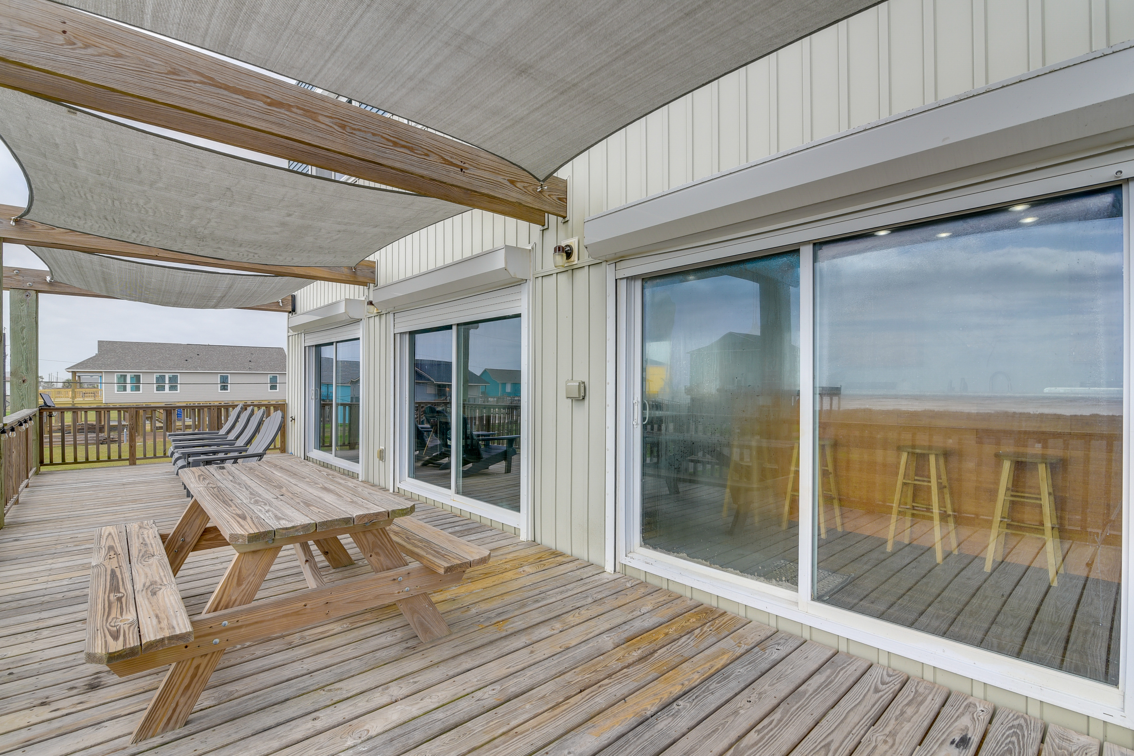 Ocean-View Surfside Home w/ Boardwalk to Beach!