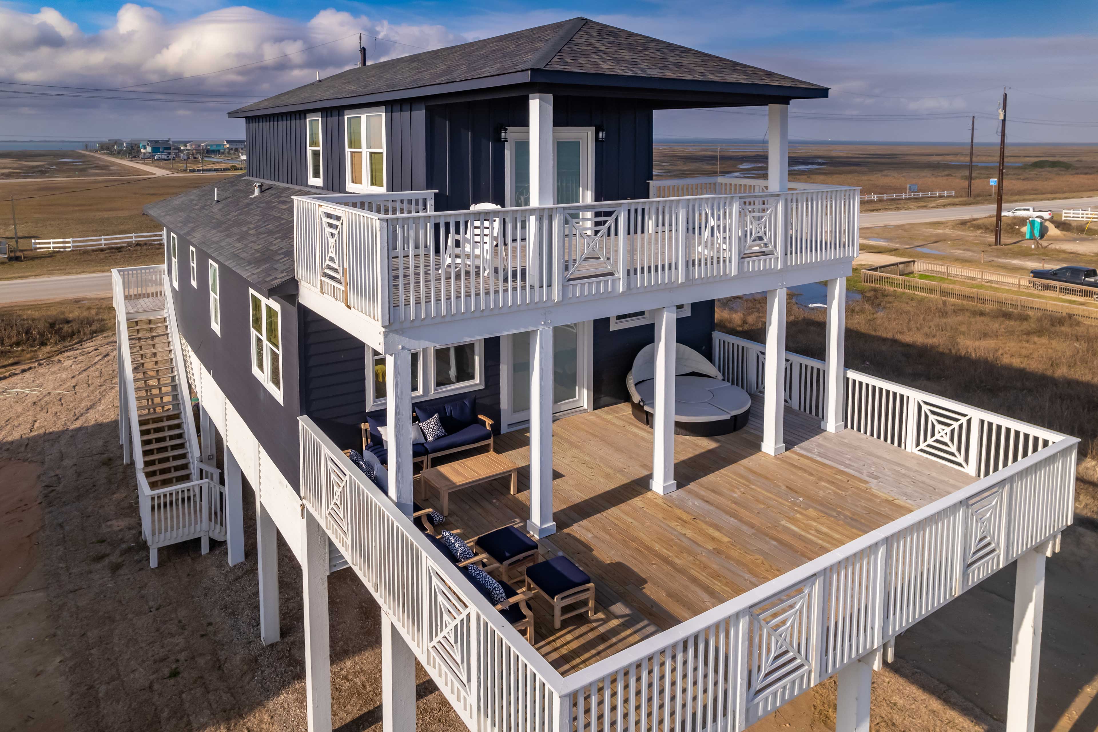 Property Image 2 - Freeport Beachfront Home w/ Deck, Ocean Views