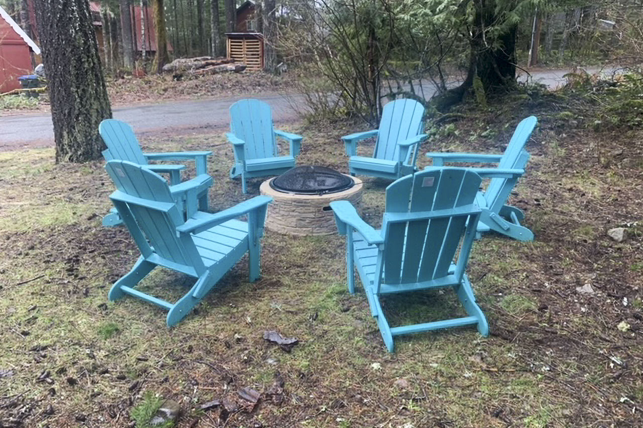 Property Image 1 - Cozy A-Frame w/ Hot Tub, Fire Pit, & Fireplace!