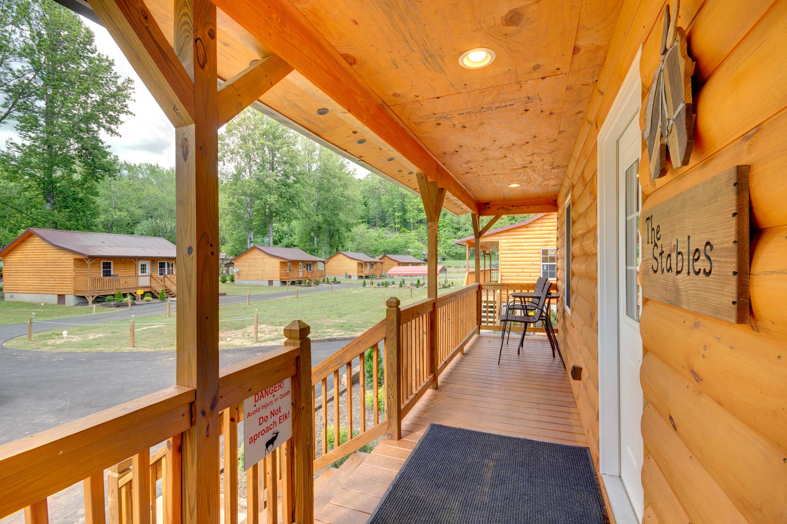 Property Image 2 - Cozy Bryson City Cabin on Tuck River w/ Fire Pit!