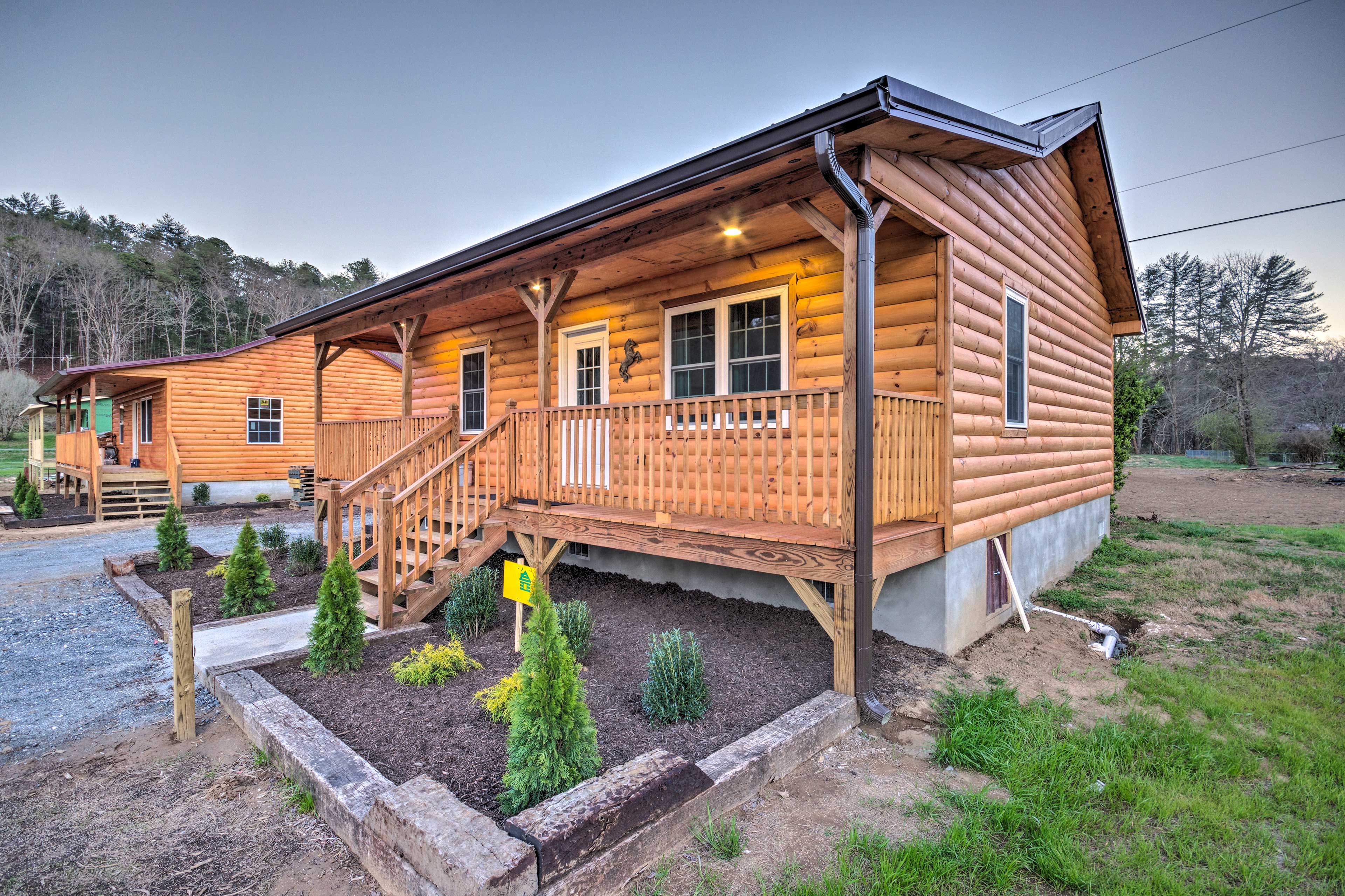 Property Image 1 - Cozy Bryson City Cabin on Tuck River w/ Fire Pit!