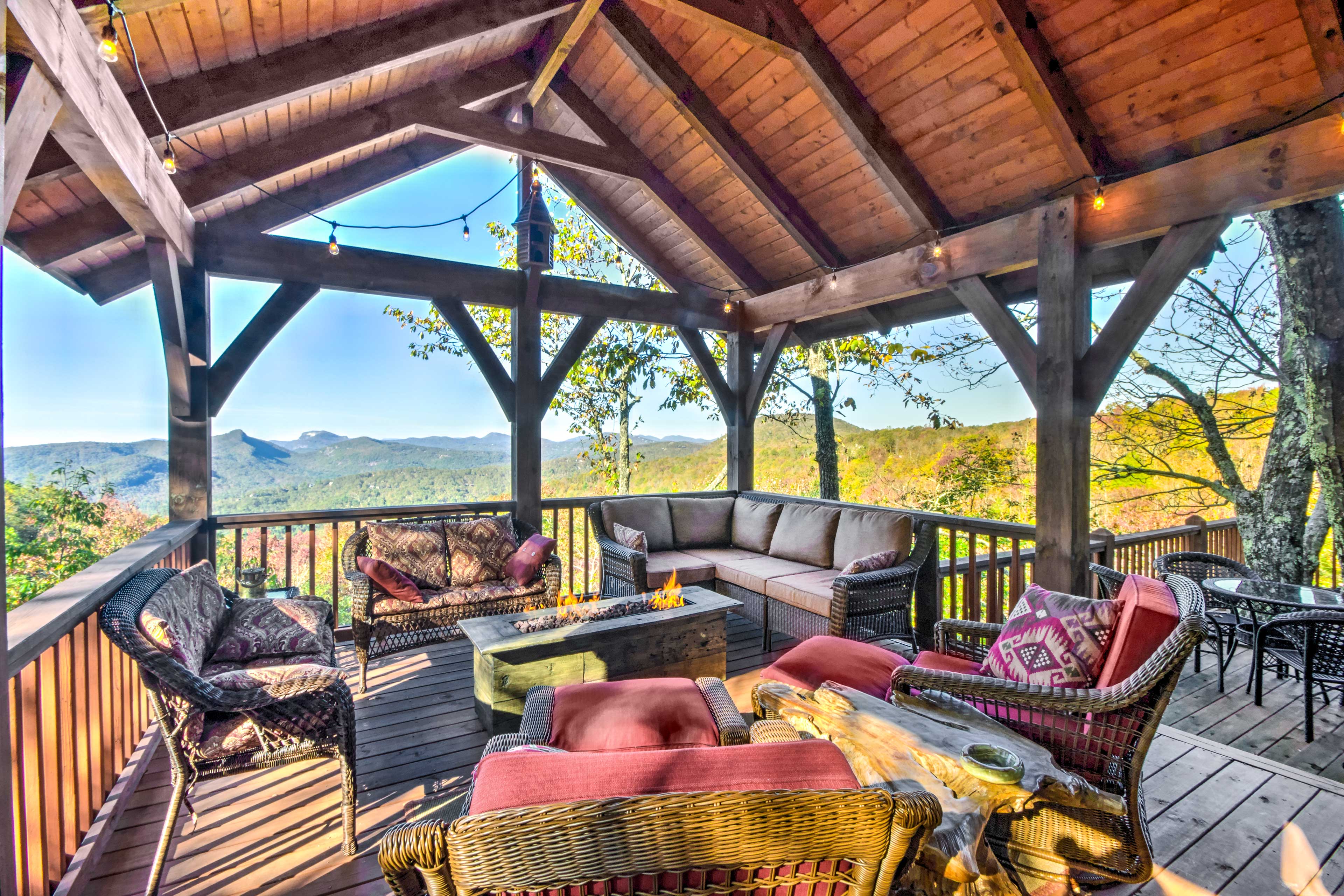 Property Image 1 - Luxury Sapphire Cabin: Mtn Views + Resort Access!