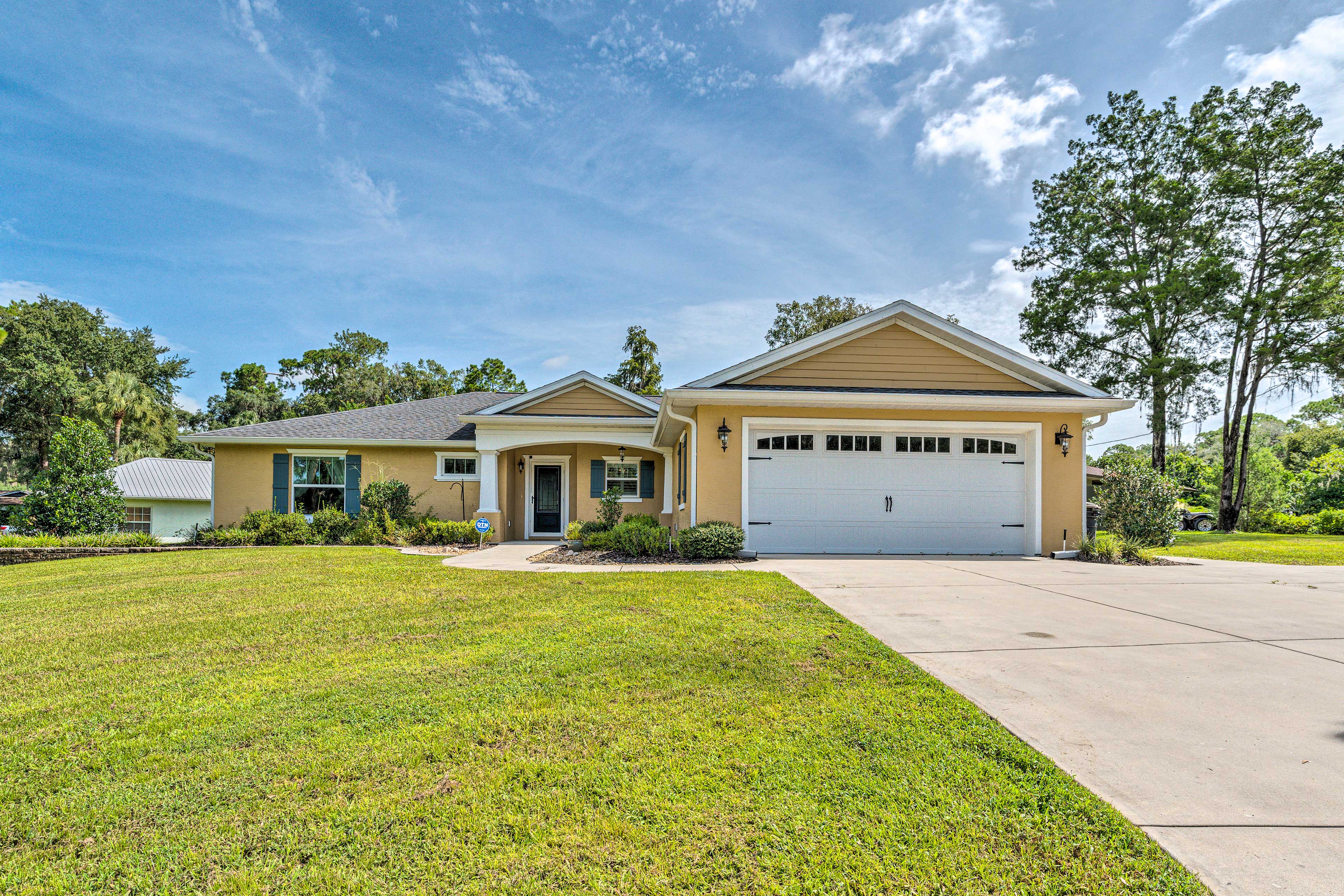 Property Image 2 - Modern Home on Rainbow River w/ Private Kayak Dock