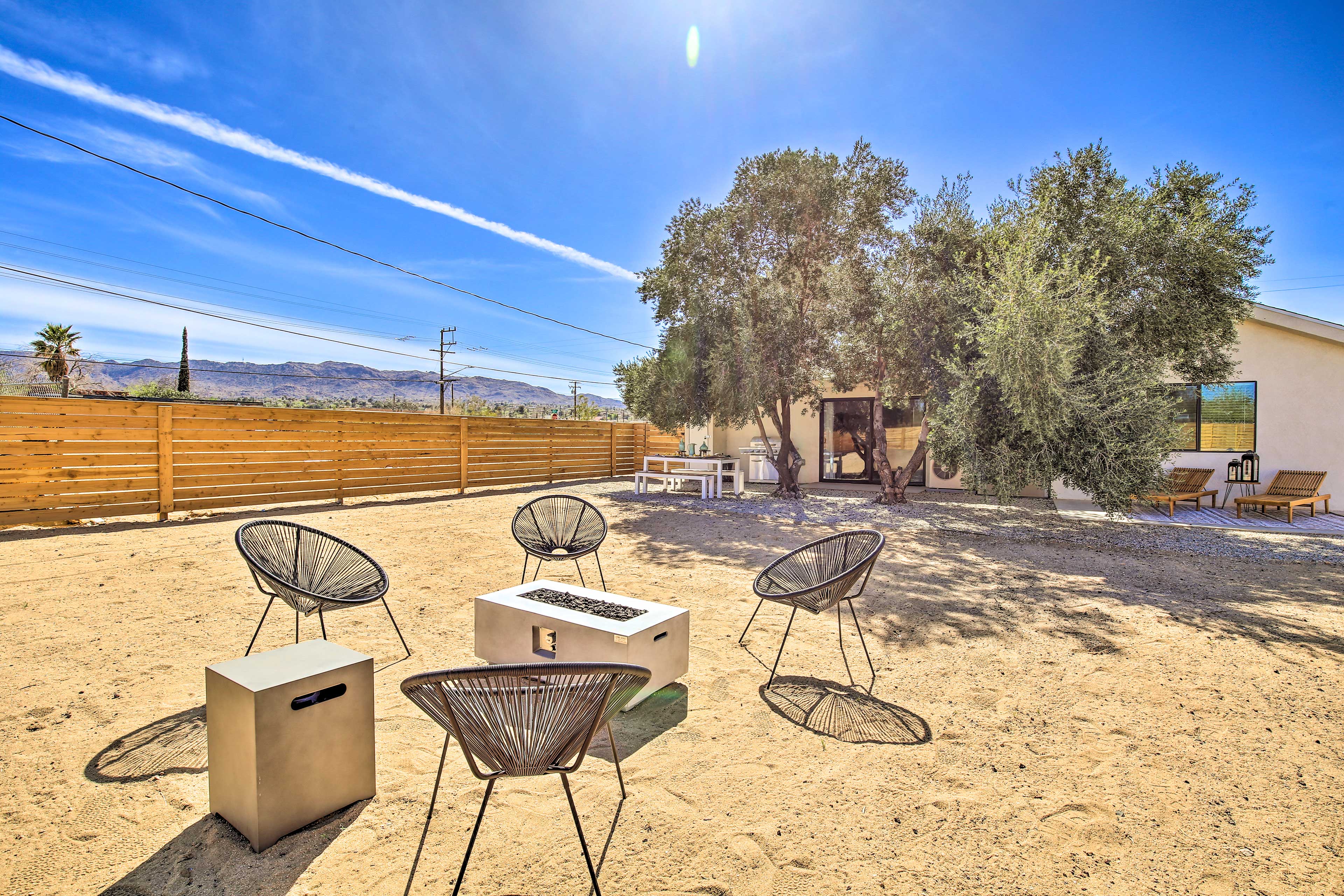 Property Image 2 - Modern Joshua Tree Bungalow with Fire Pit & BBQ!