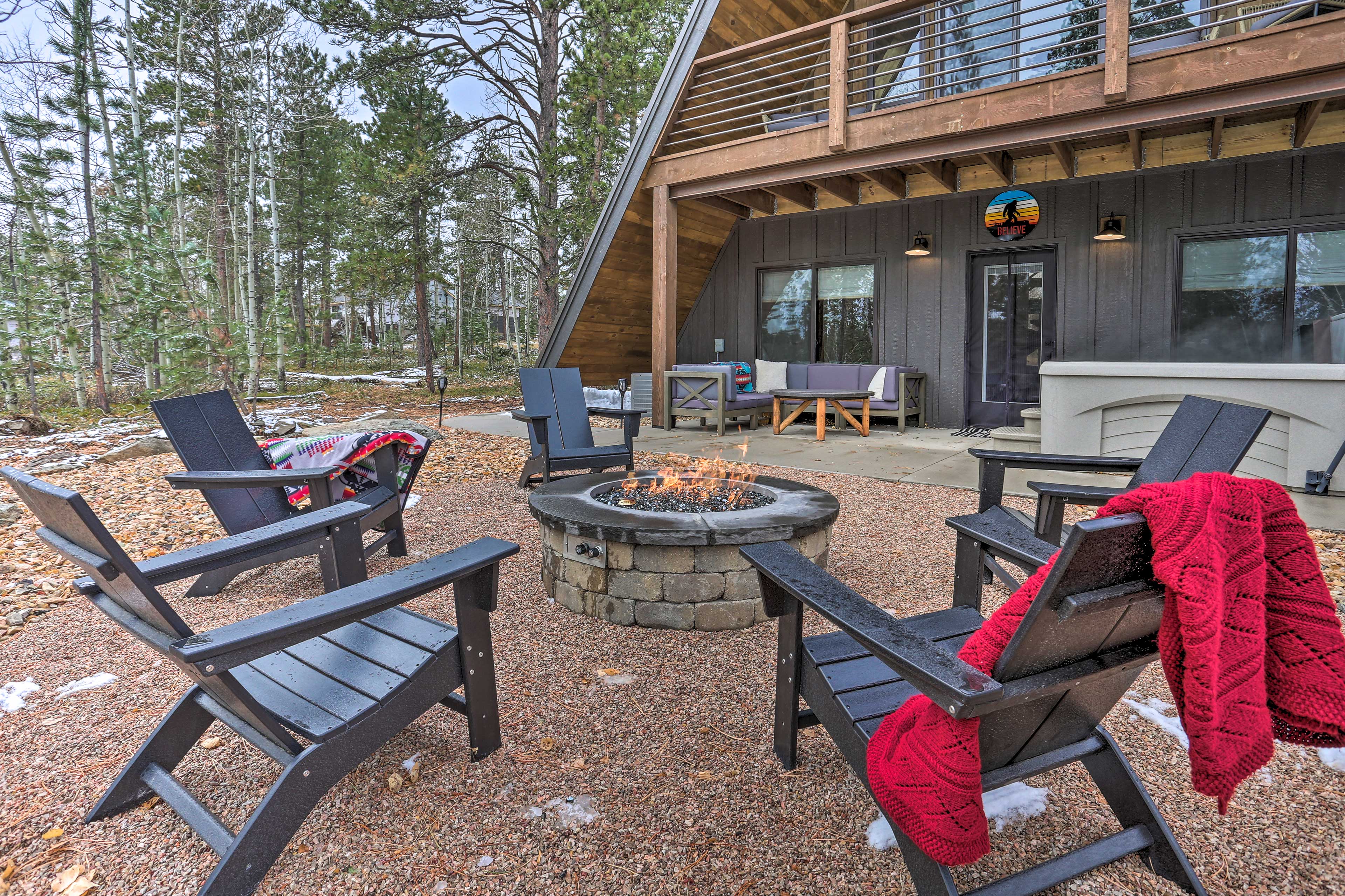 Property Image 2 - Modern Lead A-Frame w/ Hot Tub: Hike, Bike & ATV!