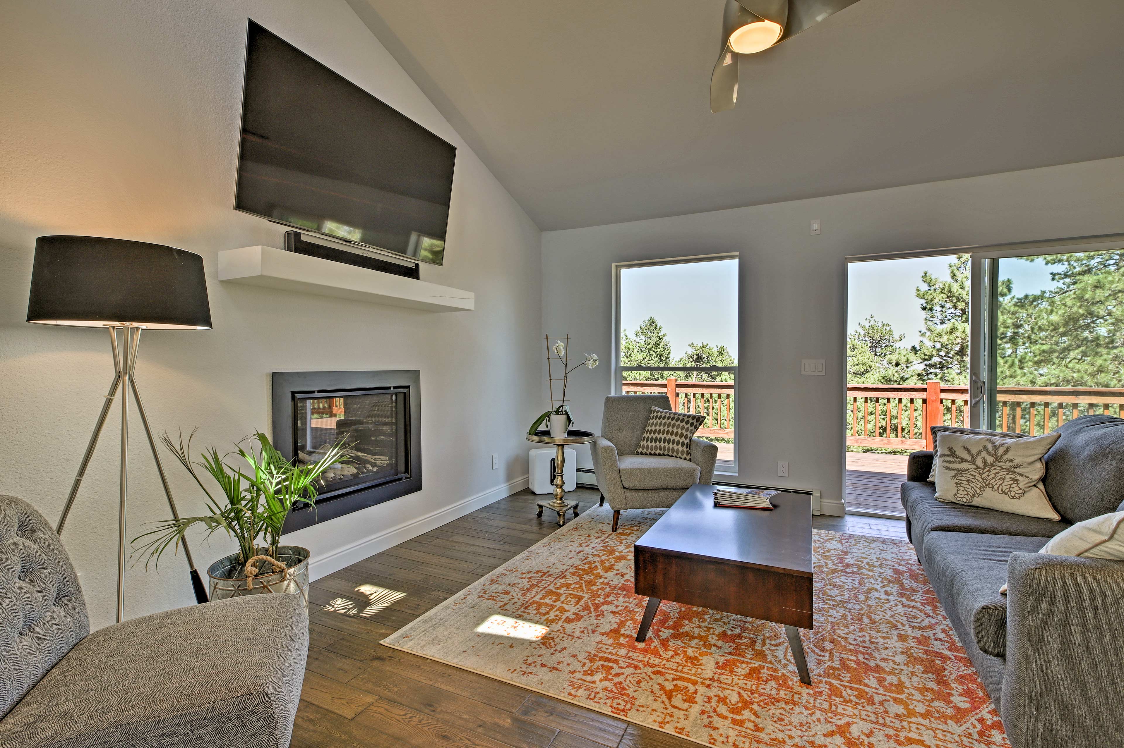 Property Image 1 - Modern Morrison House w/ Deck & 2 Fireplaces!