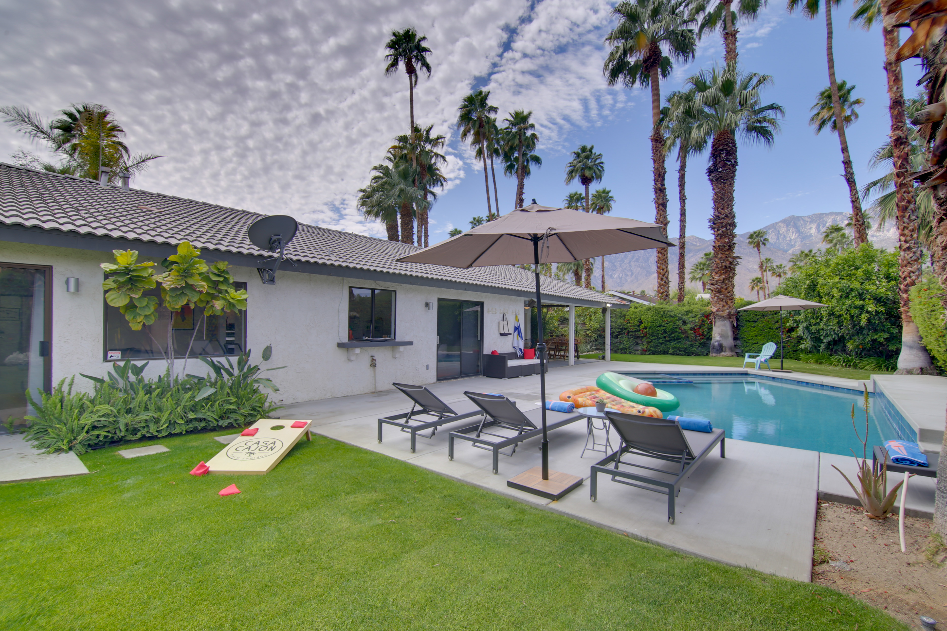 Property Image 1 - Palm Springs Home: Covered Patio, Pool & Games!