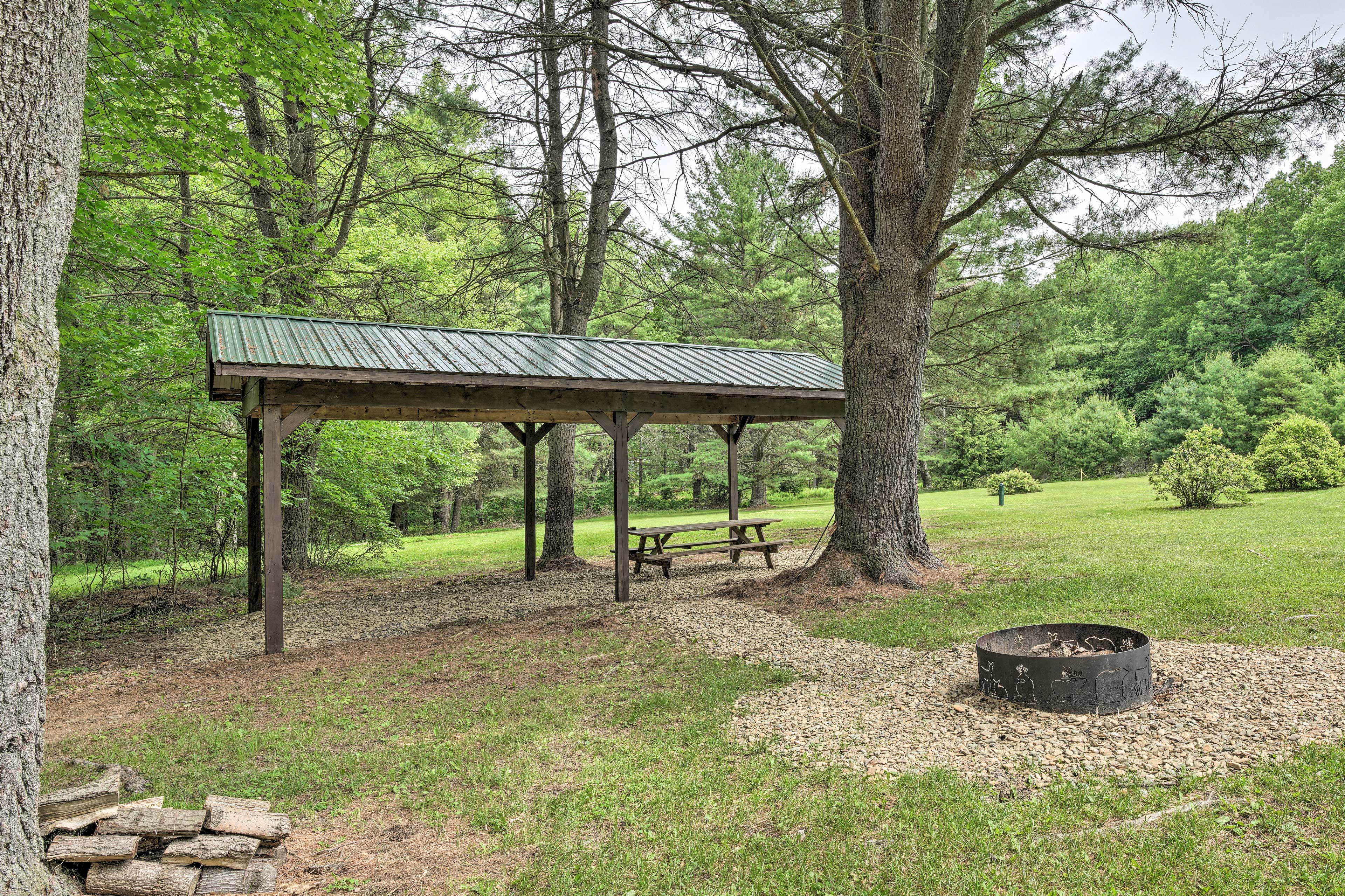 Property Image 2 - Mountain Escape: Home w/ Deck, Fire Pit, Yard