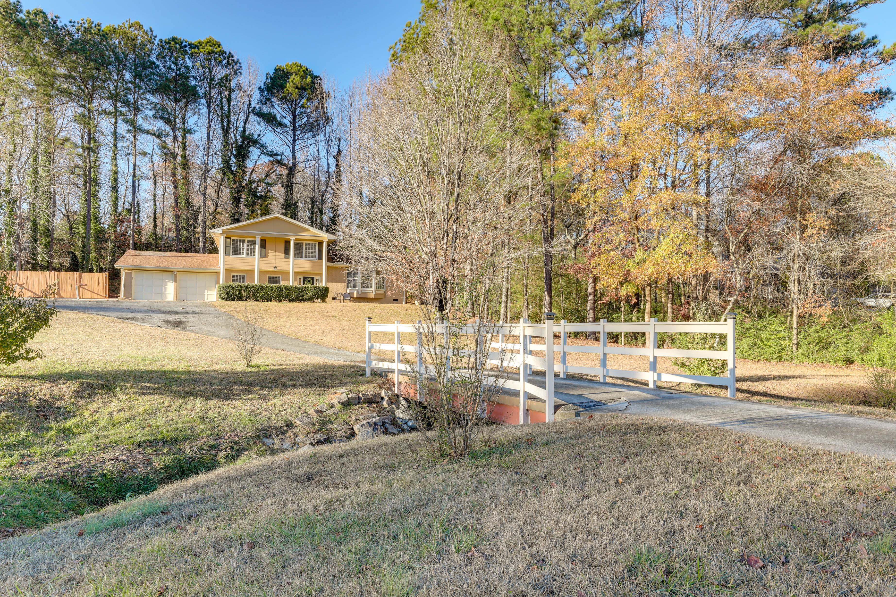 Atlanta Abode w/ Yard in a Tranquil Setting!