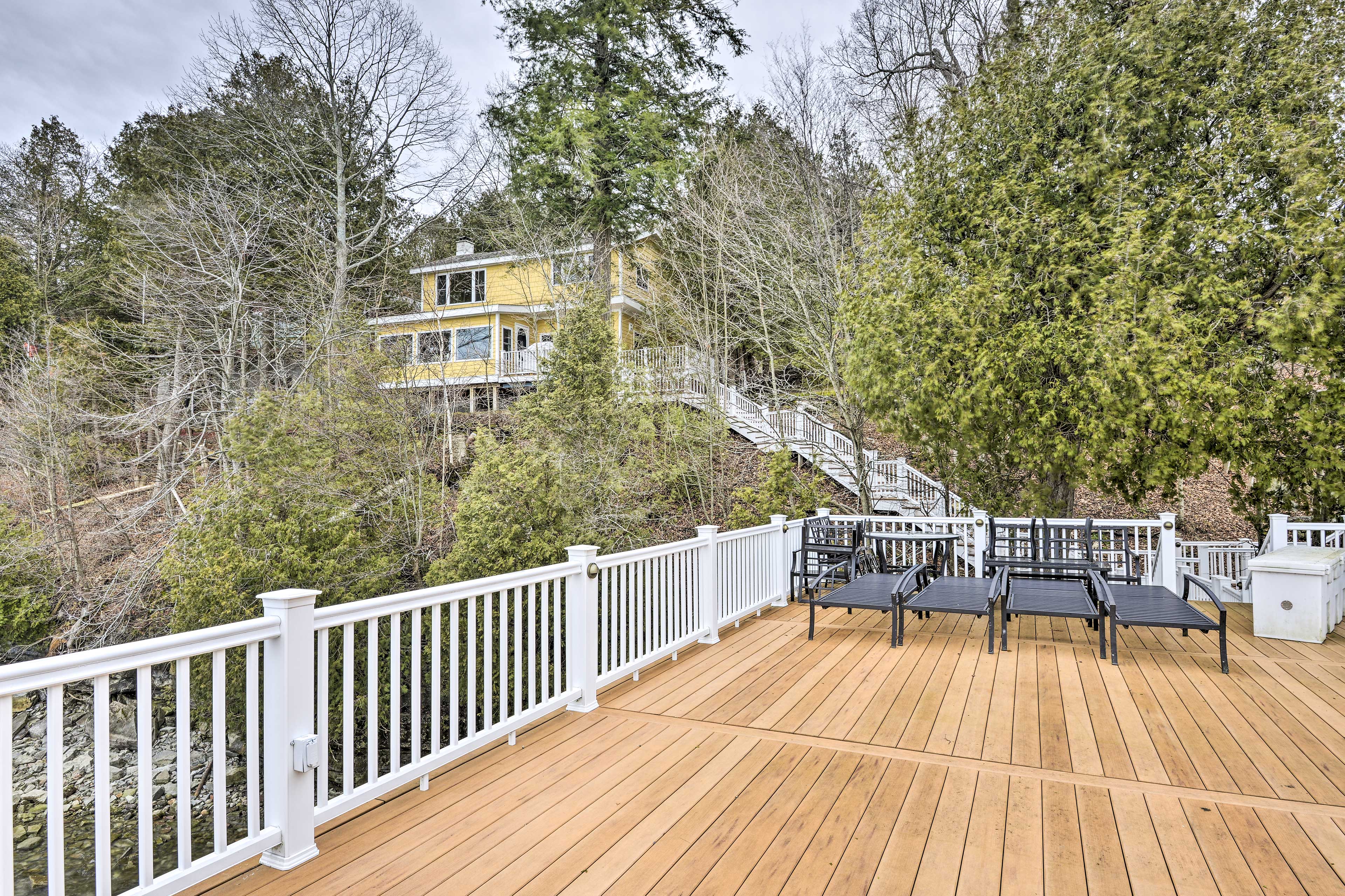 Property Image 1 - Waterfront Cottage on Sawmill Bay w/ Deck!