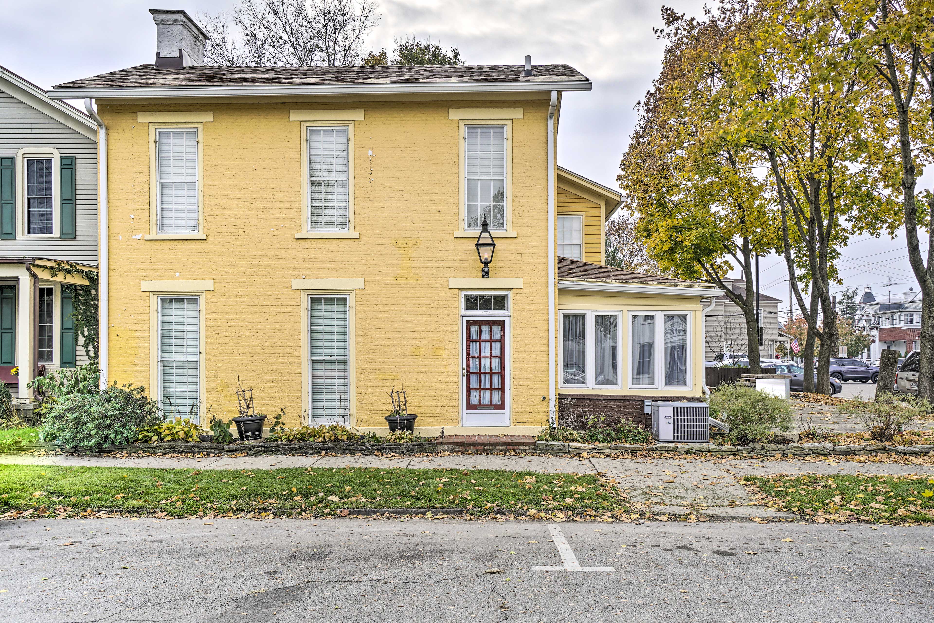 Property Image 2 - Historic Troy Home Close to Shops w/ Fire Pit