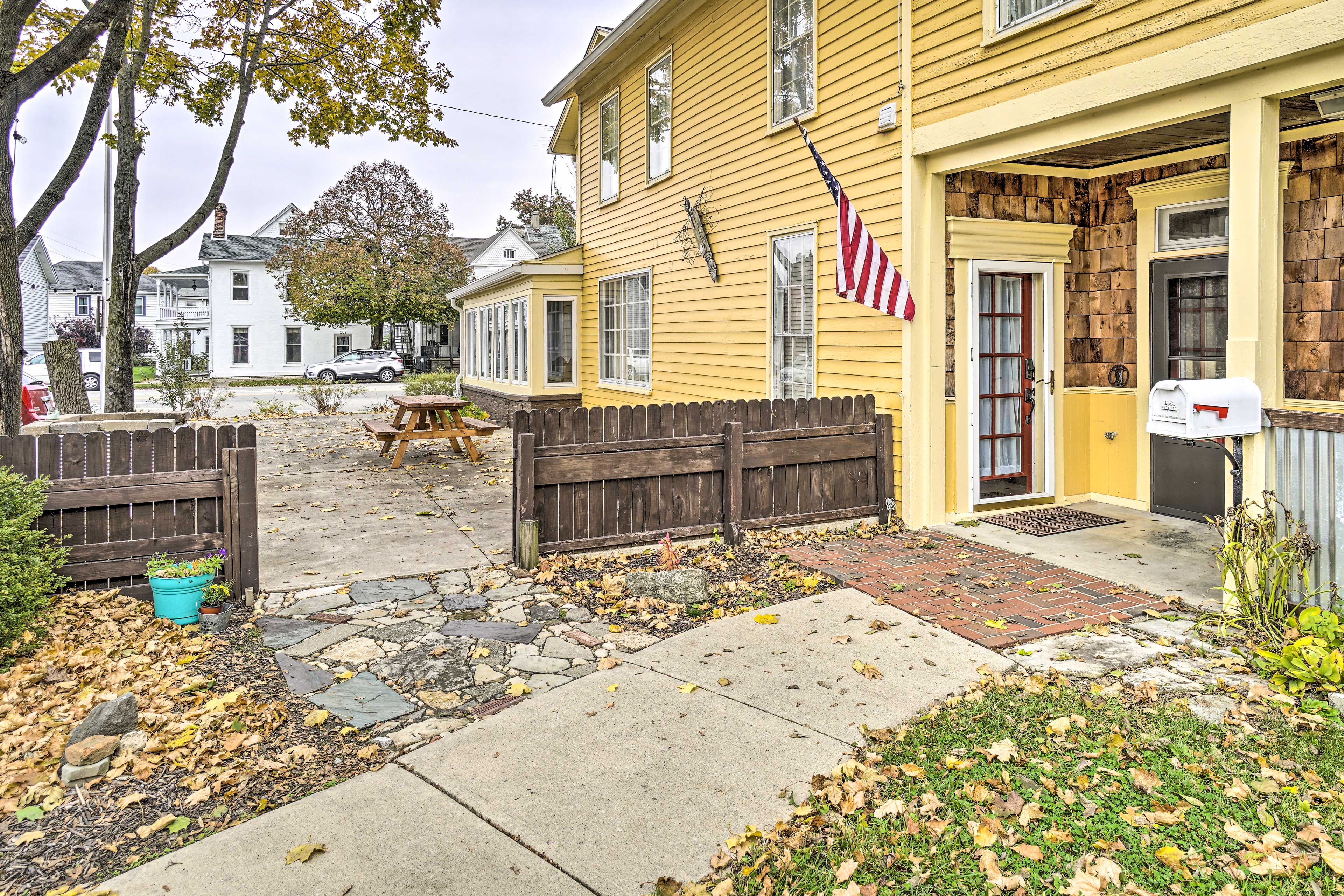 Property Image 1 - Historic Troy Home Close to Shops w/ Fire Pit