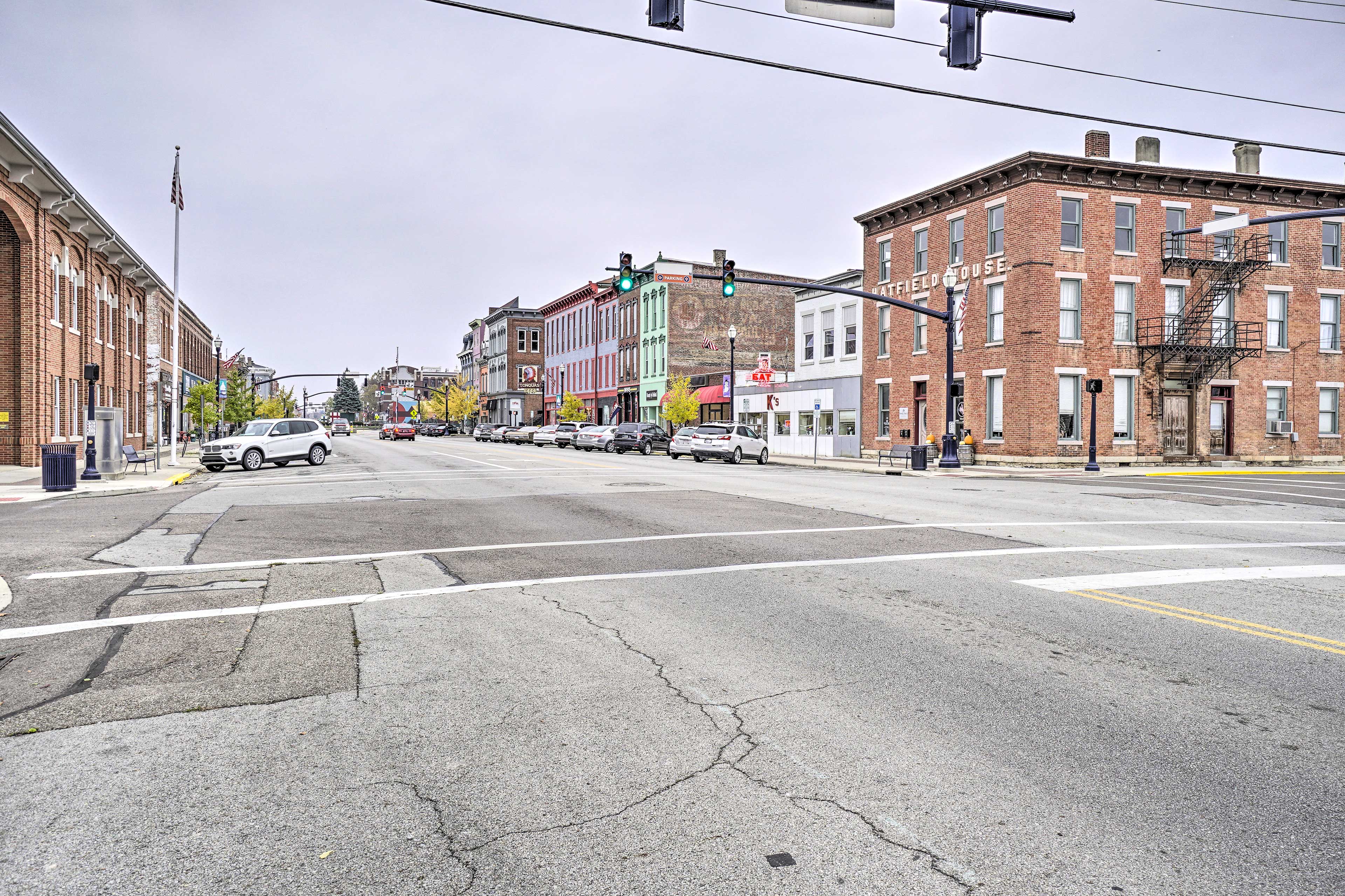 Property Image 1 - Historic Troy Home Close to Shops w/ Fire Pit